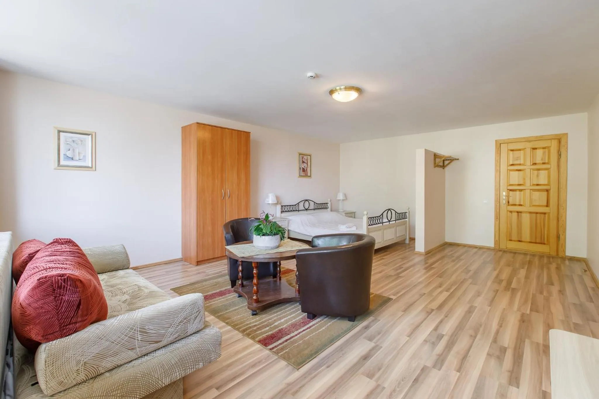 Living room in Viešbutis Prie Fontano