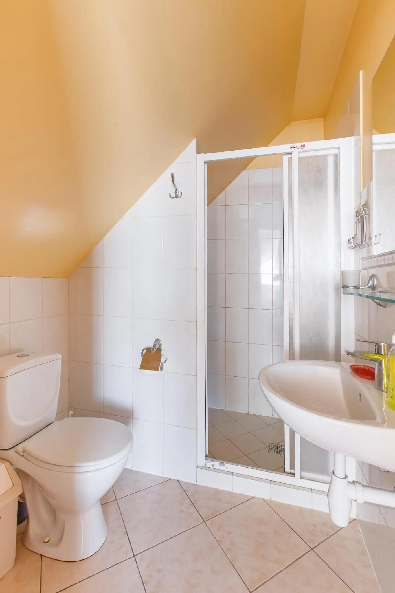 Bathroom in Viešbutis Prie Fontano