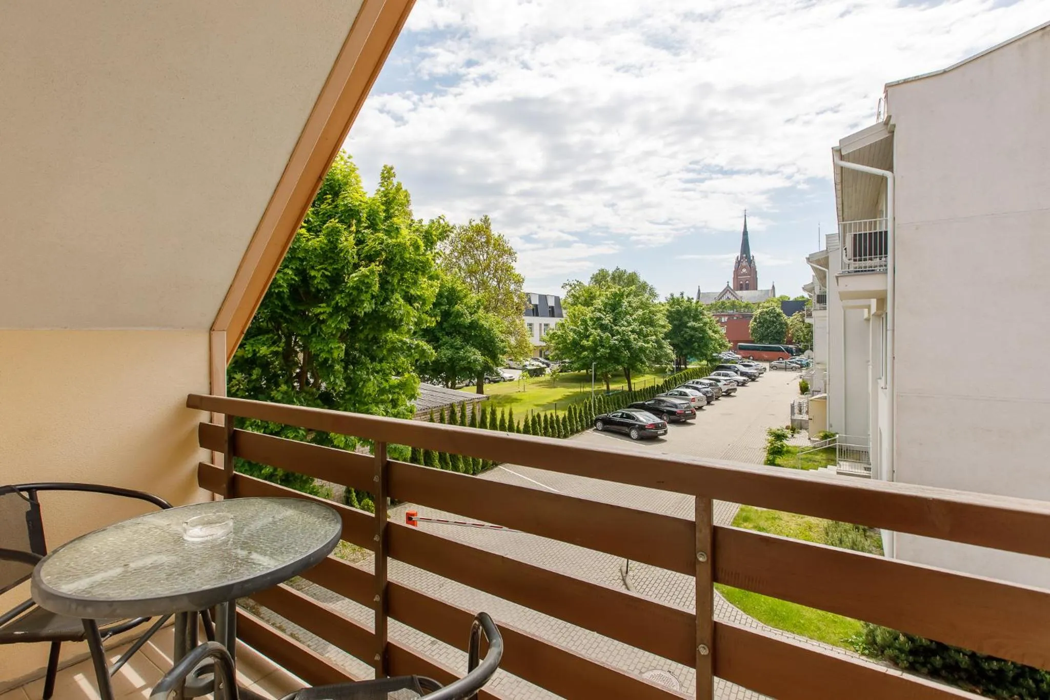 City view in Viešbutis Prie Fontano