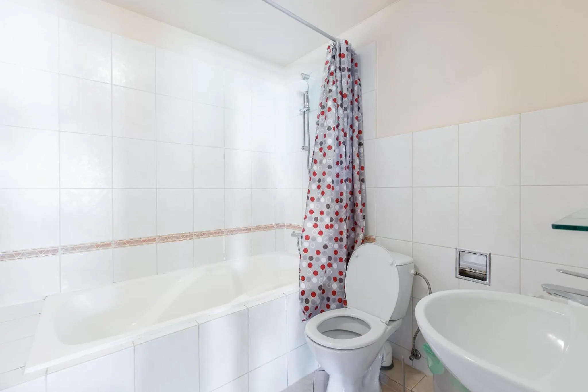 Bathroom in Viešbutis Prie Fontano