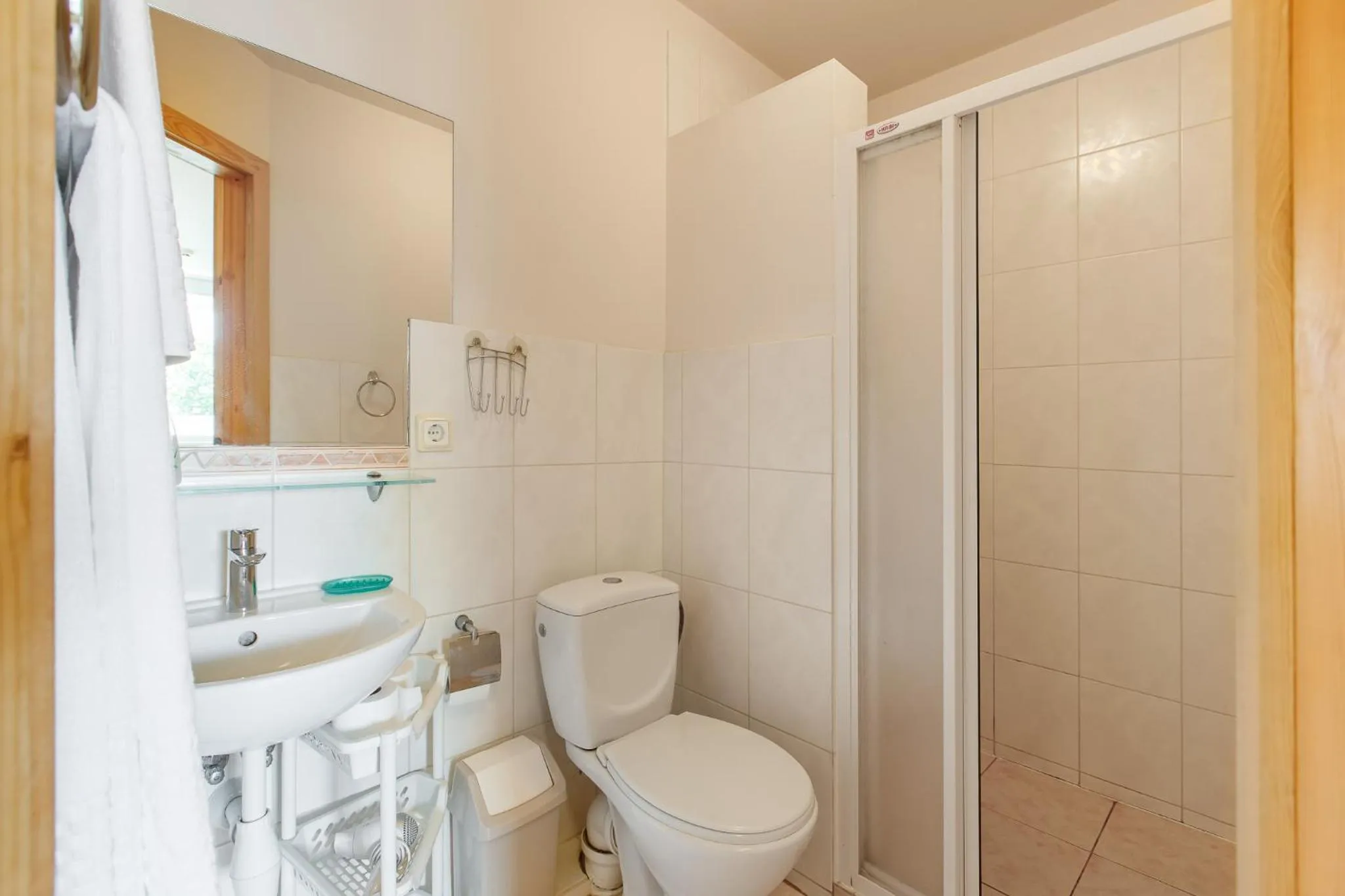 Bathroom in Viešbutis Prie Fontano