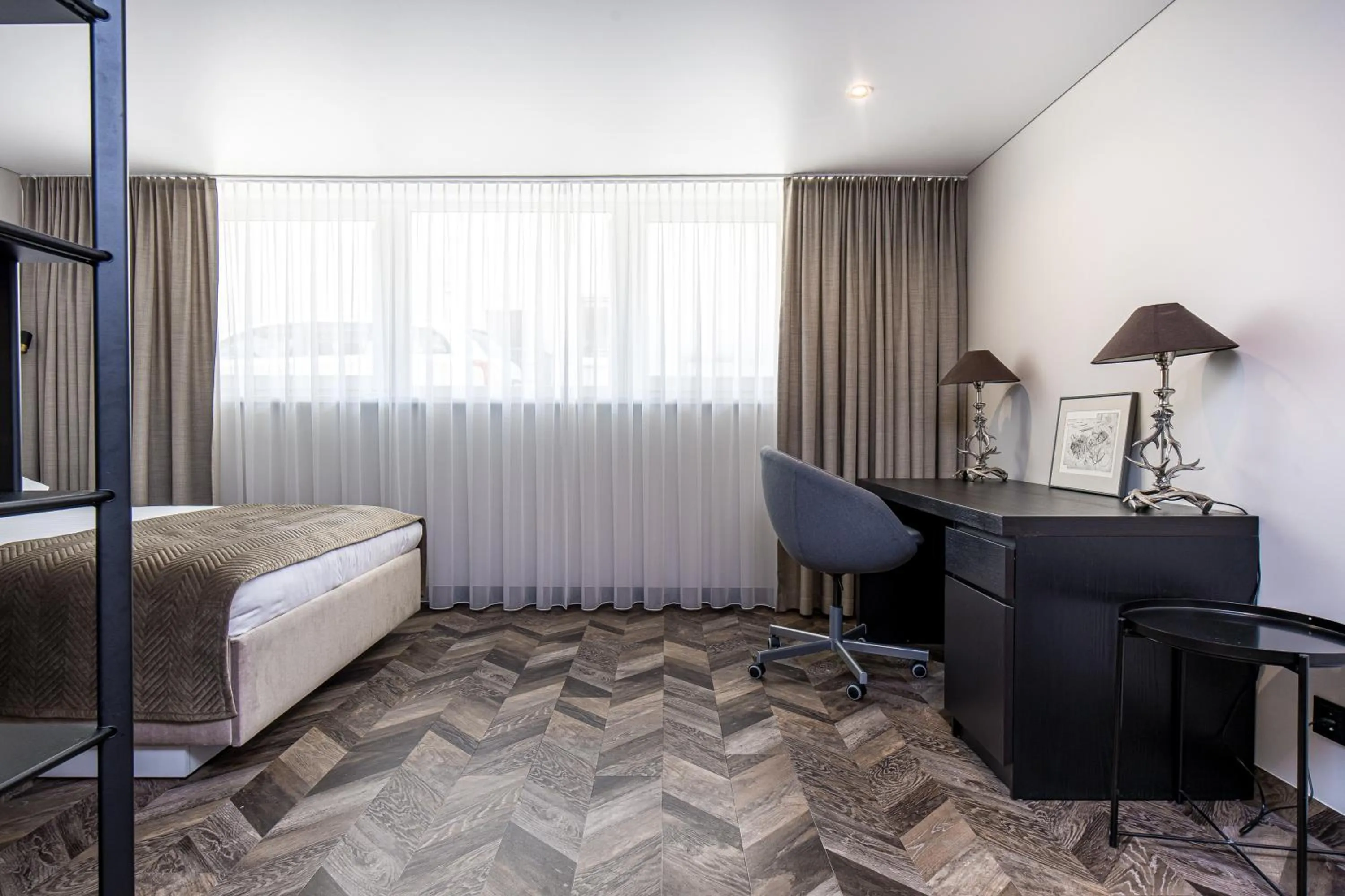 Photo of the whole room, Bed in Viešbutis Prie Fontano