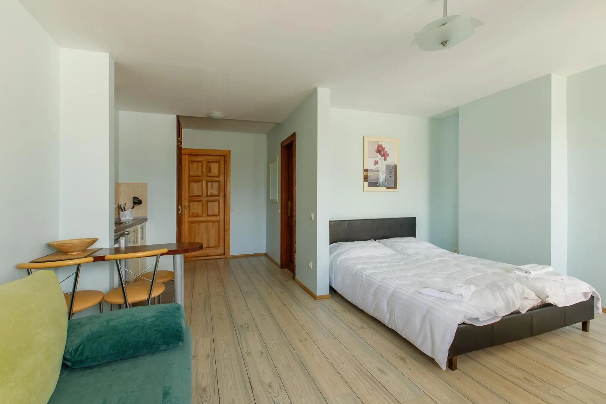 Photo of the whole room, Bed in Viešbutis Prie Fontano