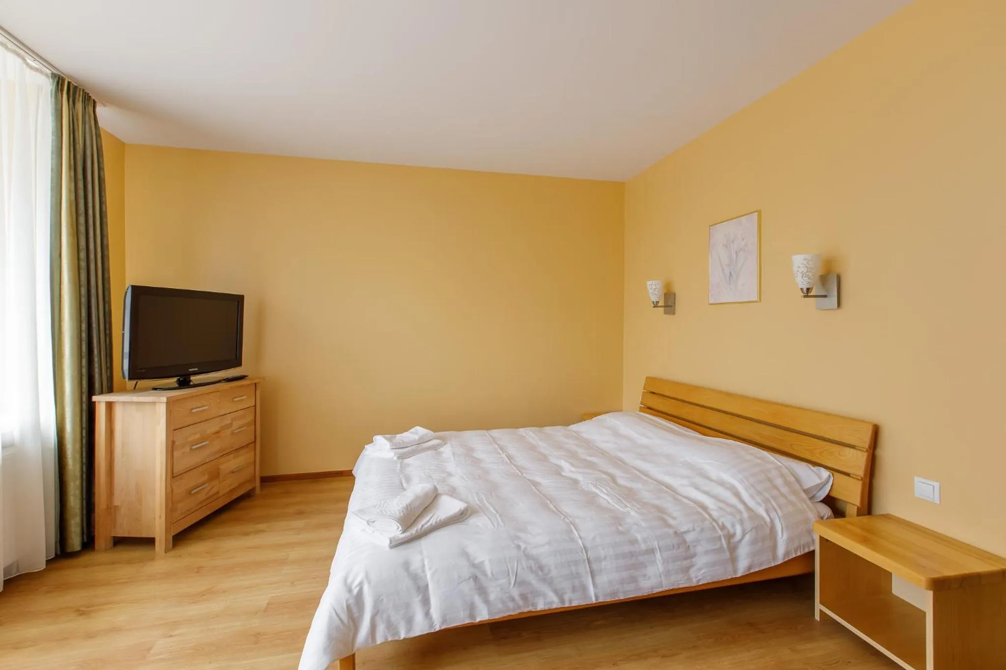 Bed in Viešbutis Prie Fontano