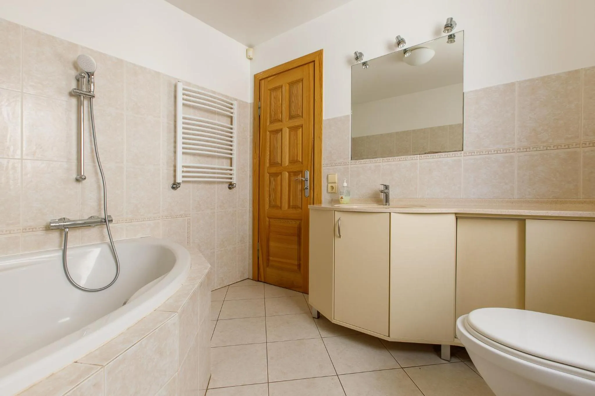 Bathroom in Viešbutis Prie Fontano