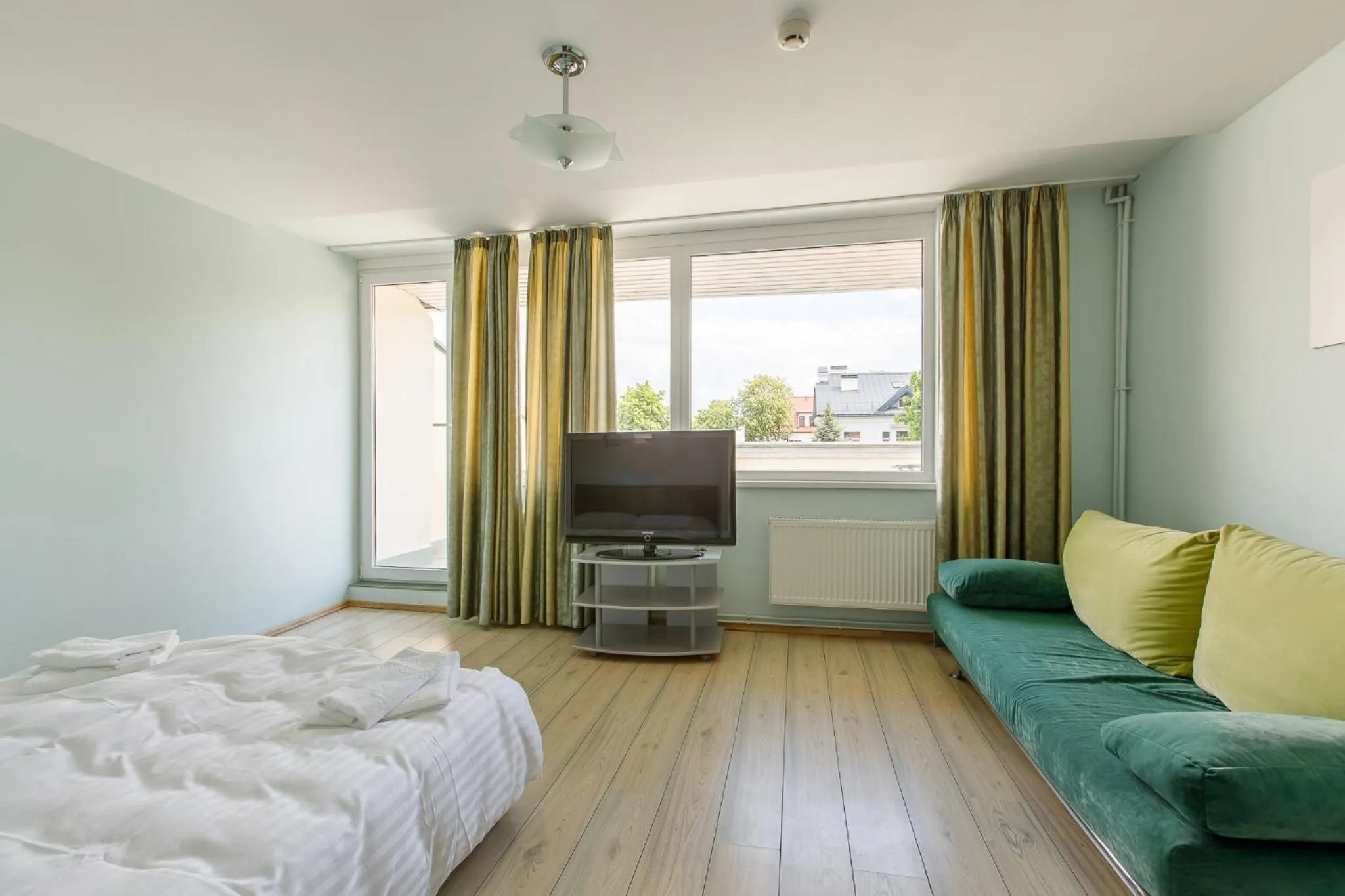 Photo of the whole room, Bed in Viešbutis Prie Fontano