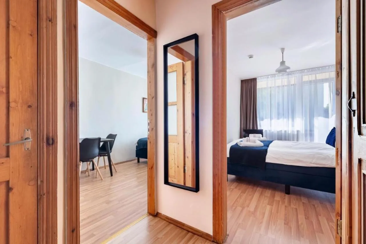 Bed in Viešbutis Prie Fontano