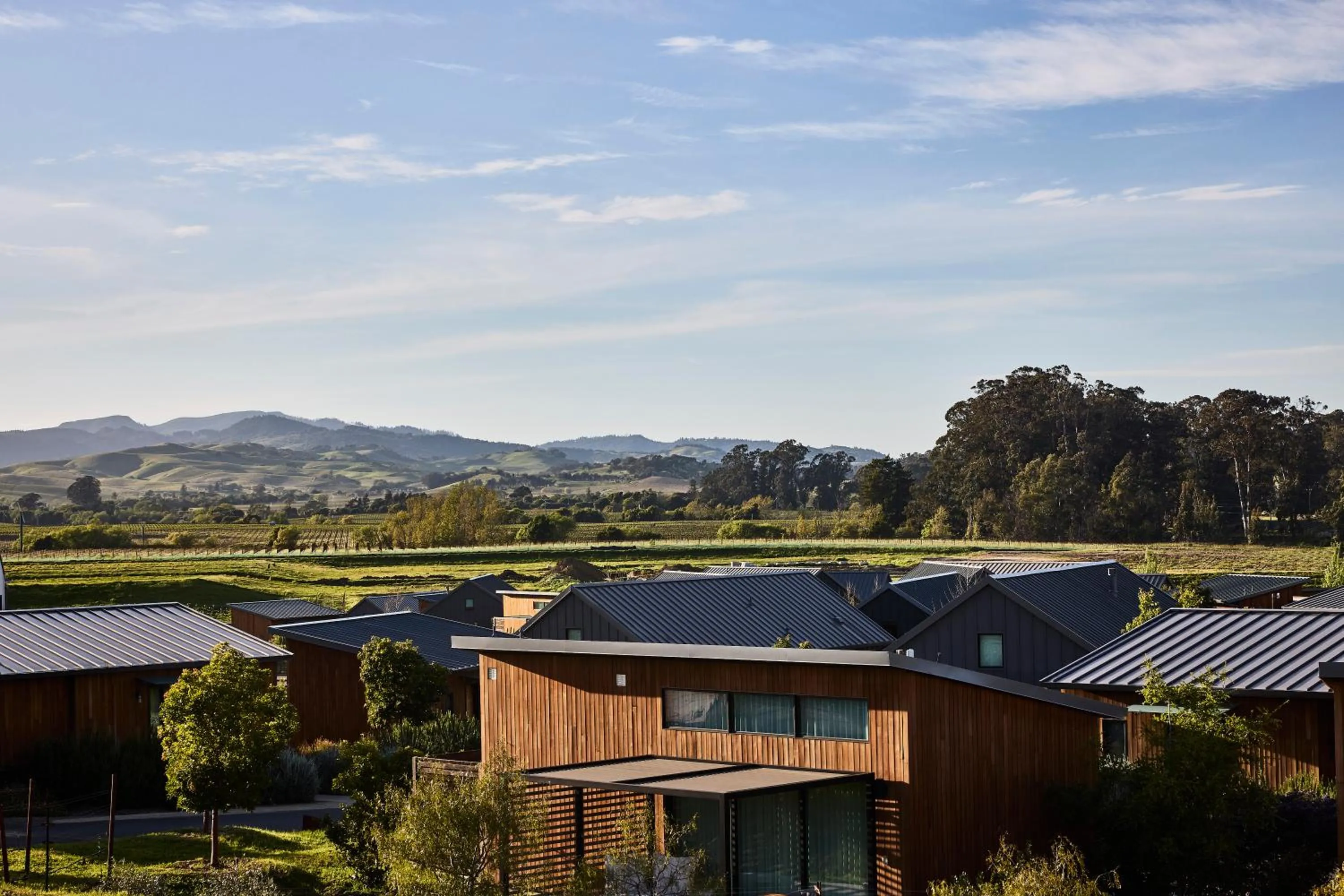 Mountain view in Stanly Ranch, Auberge Collection