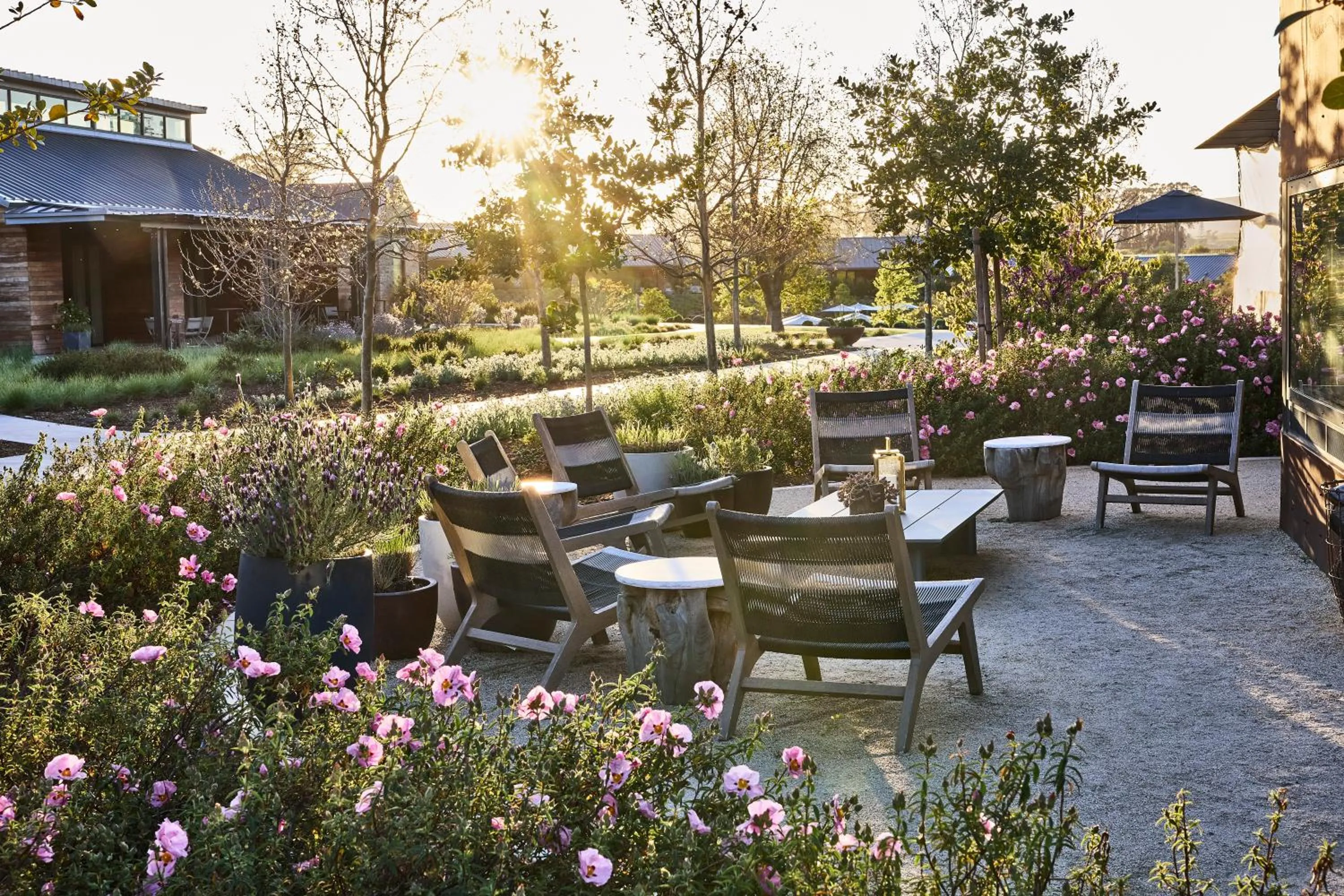 Garden in Stanly Ranch, Auberge Collection