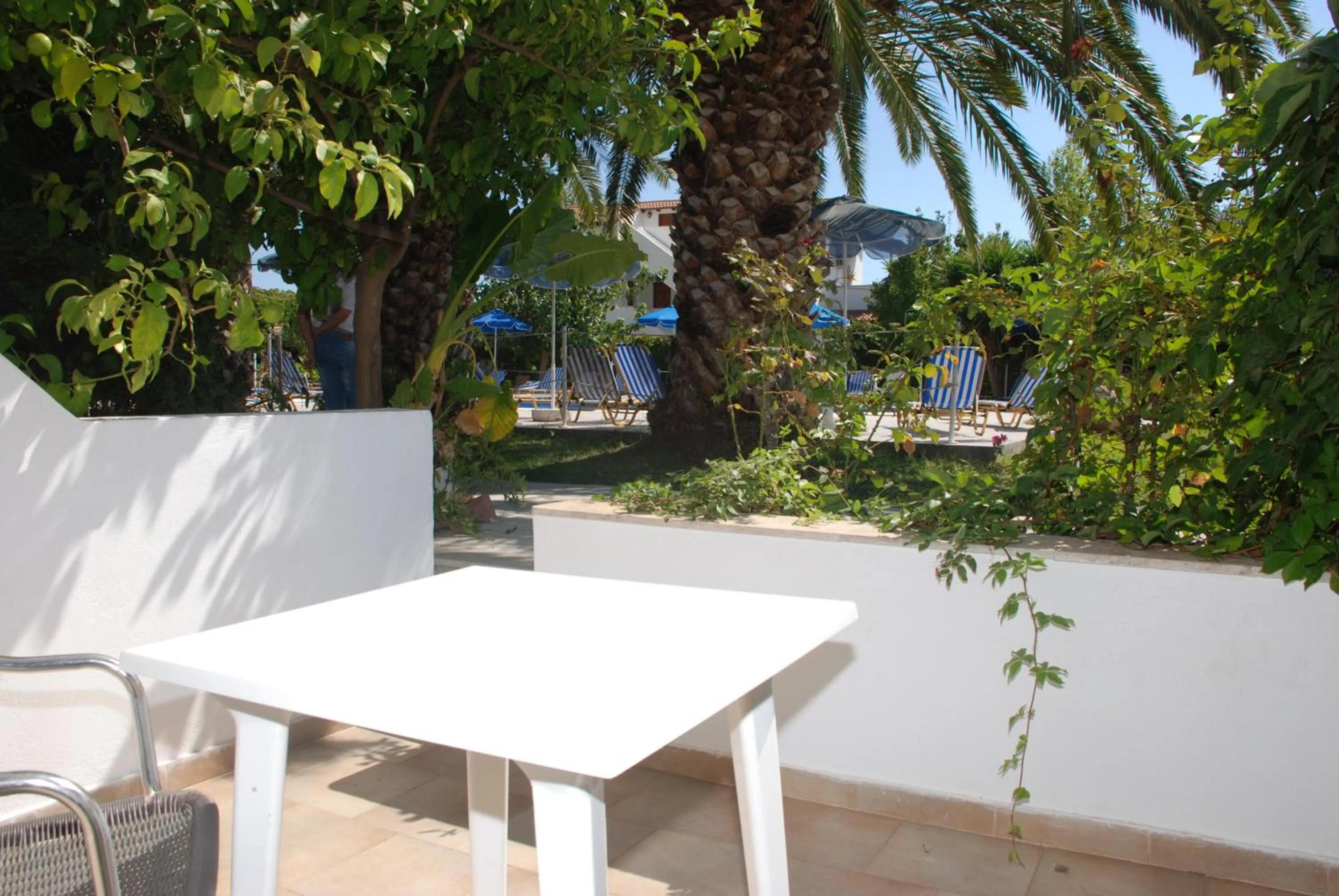 Patio in Anna Studios