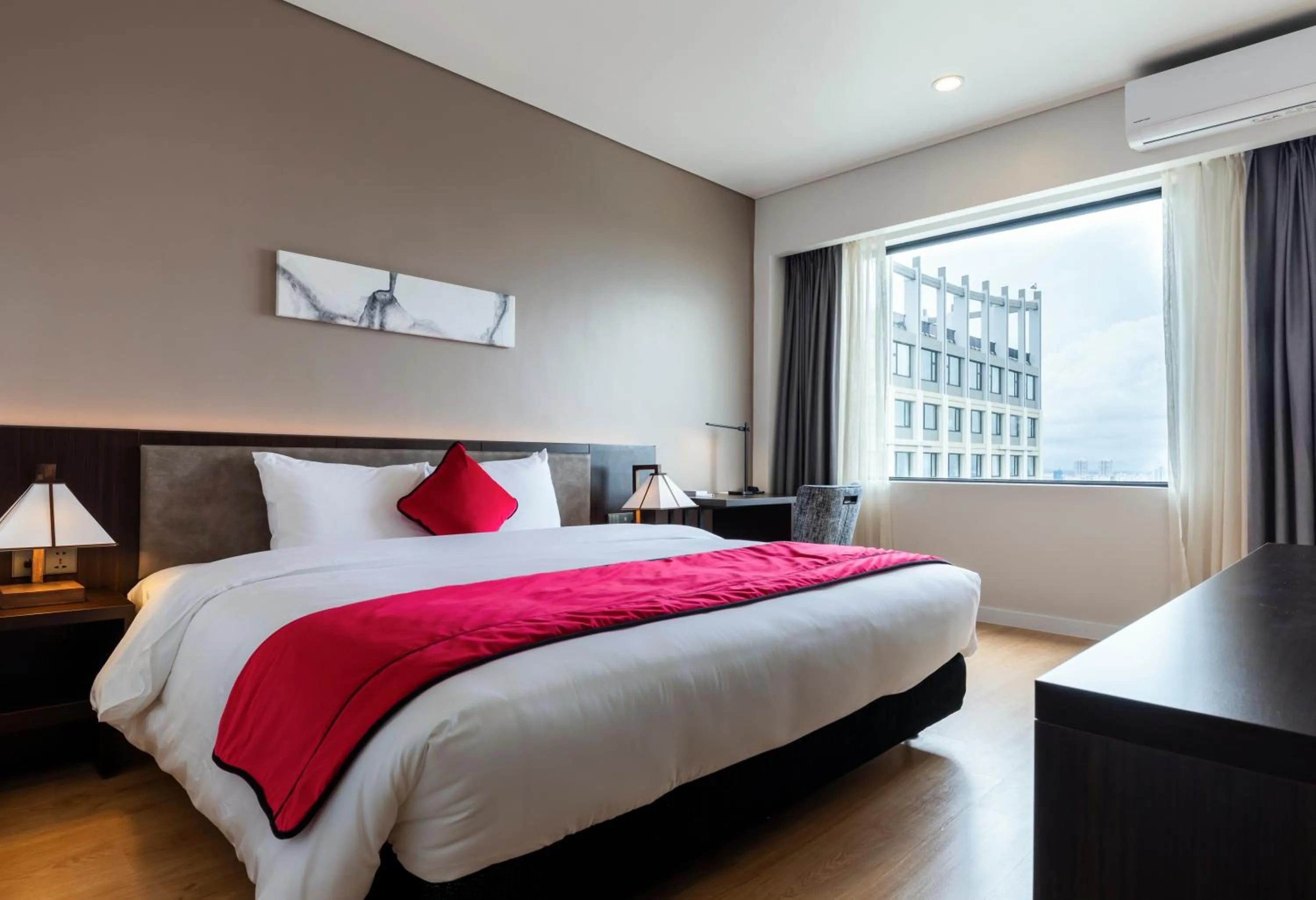 Photo of the whole room, Bed in Roygent Parks Hai Phong