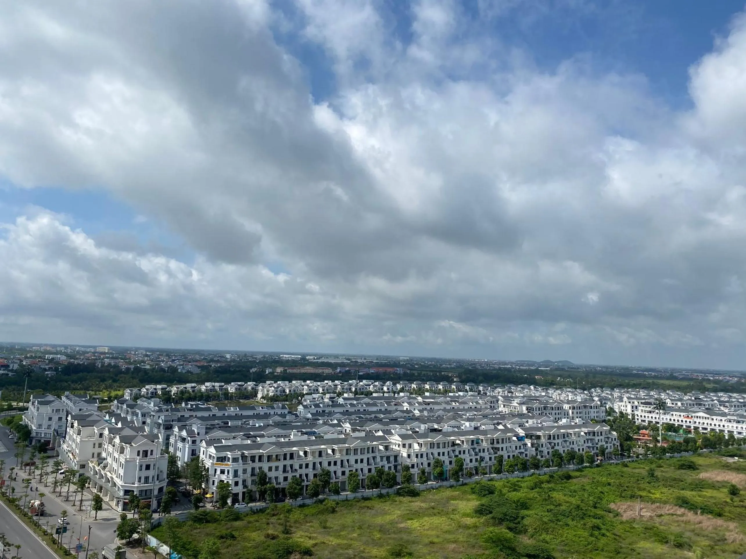 City view in Roygent Parks Hai Phong