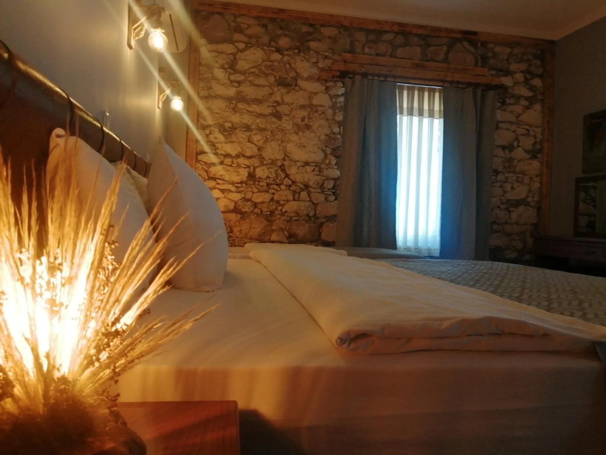 Bed in Bacahan Hotel