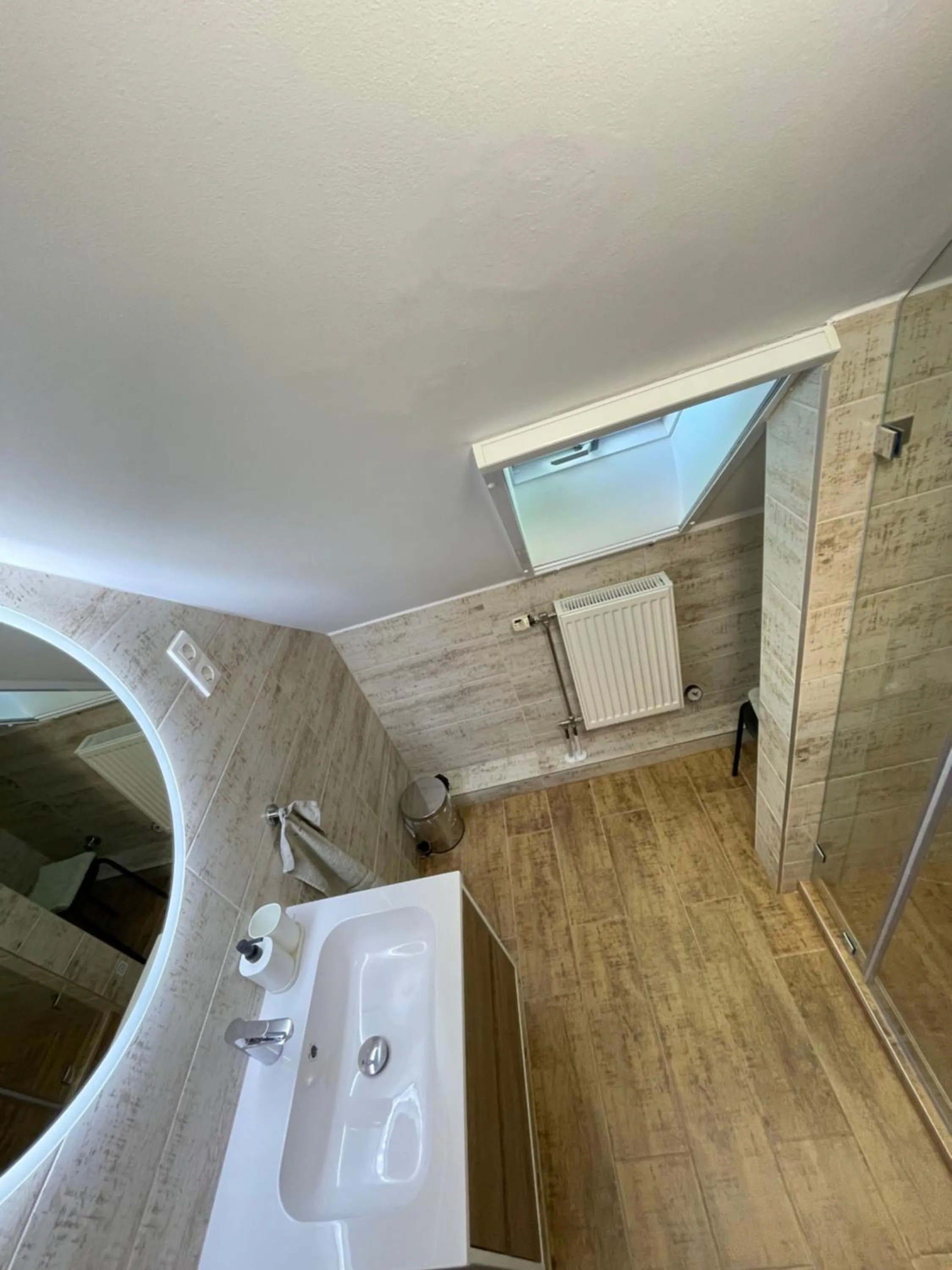 Bathroom in Kukorica Csárda Apartman