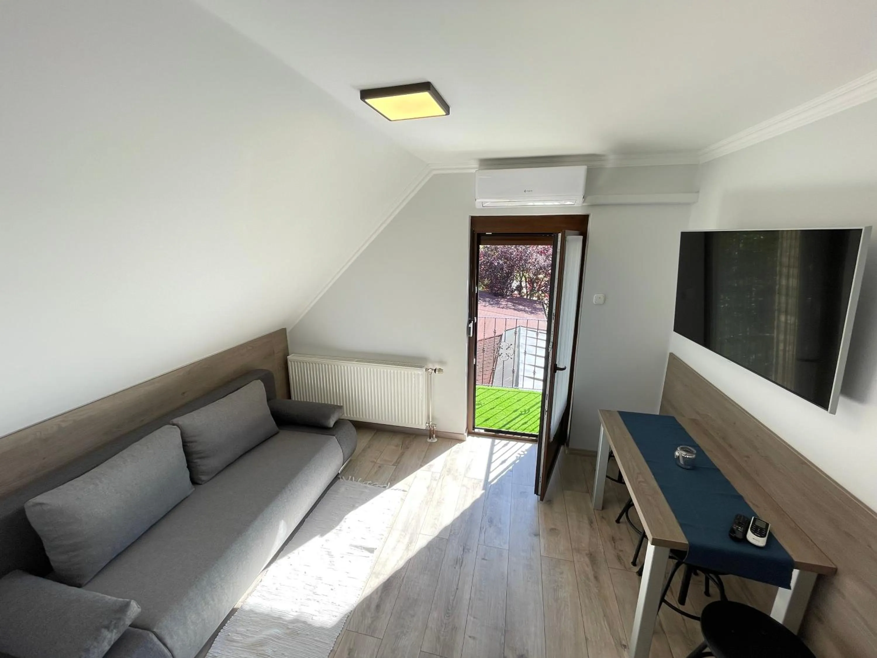 Living room in Kukorica Csárda Apartman