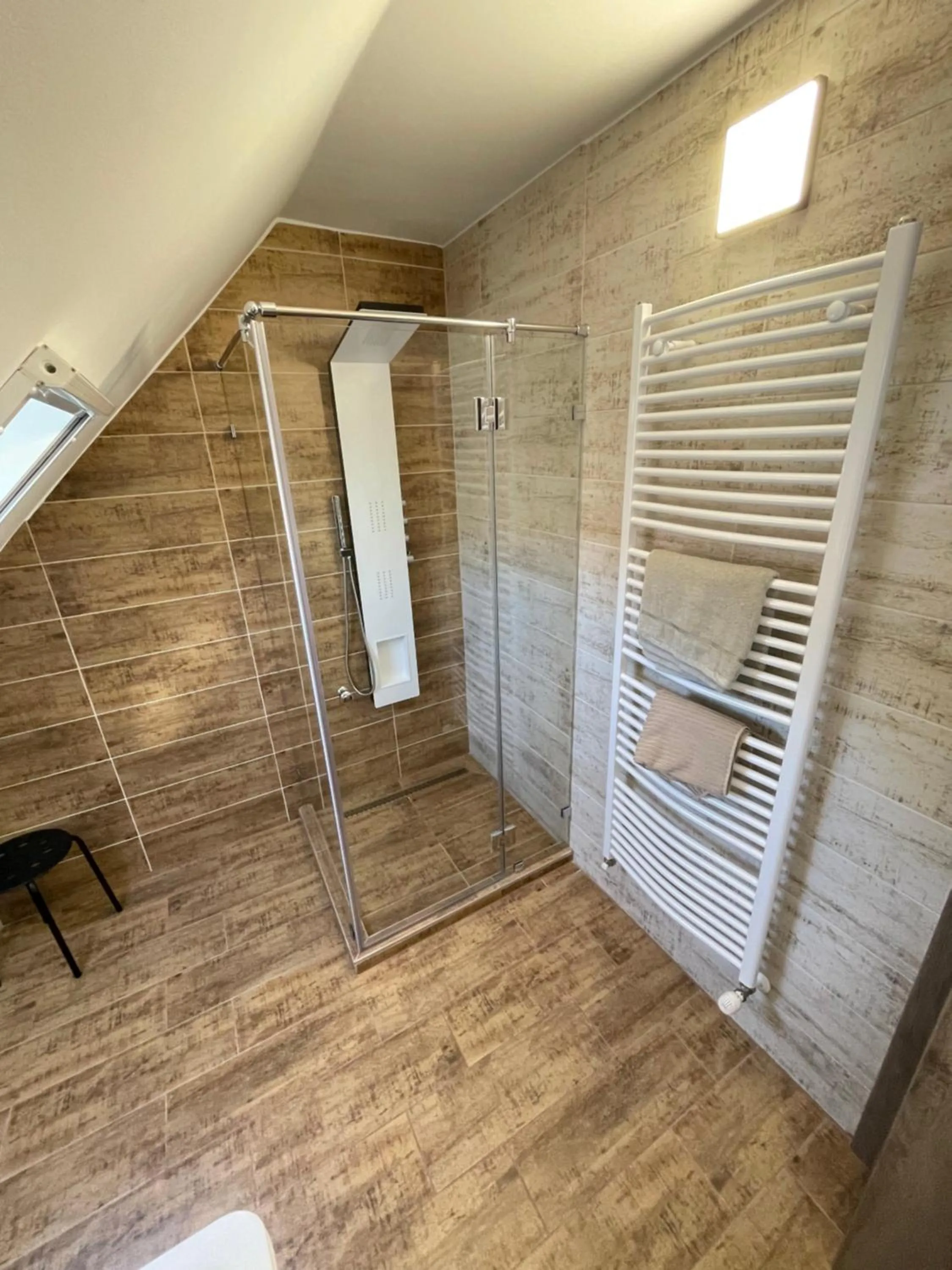 Bathroom in Kukorica Csárda Apartman