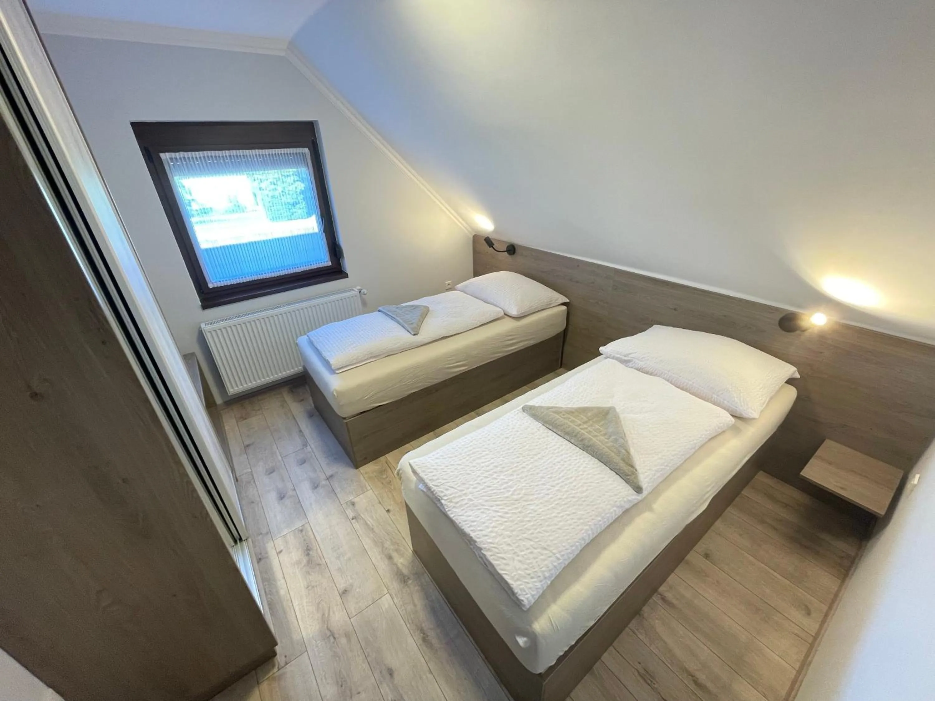 Bedroom, Bed in Kukorica Csárda Apartman