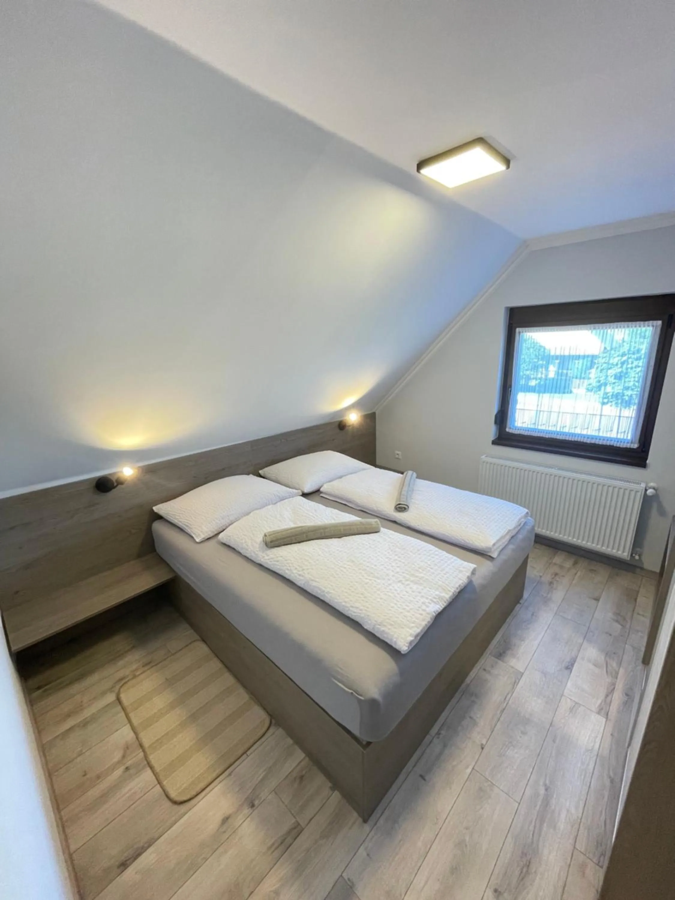 Bedroom, Bed in Kukorica Csárda Apartman