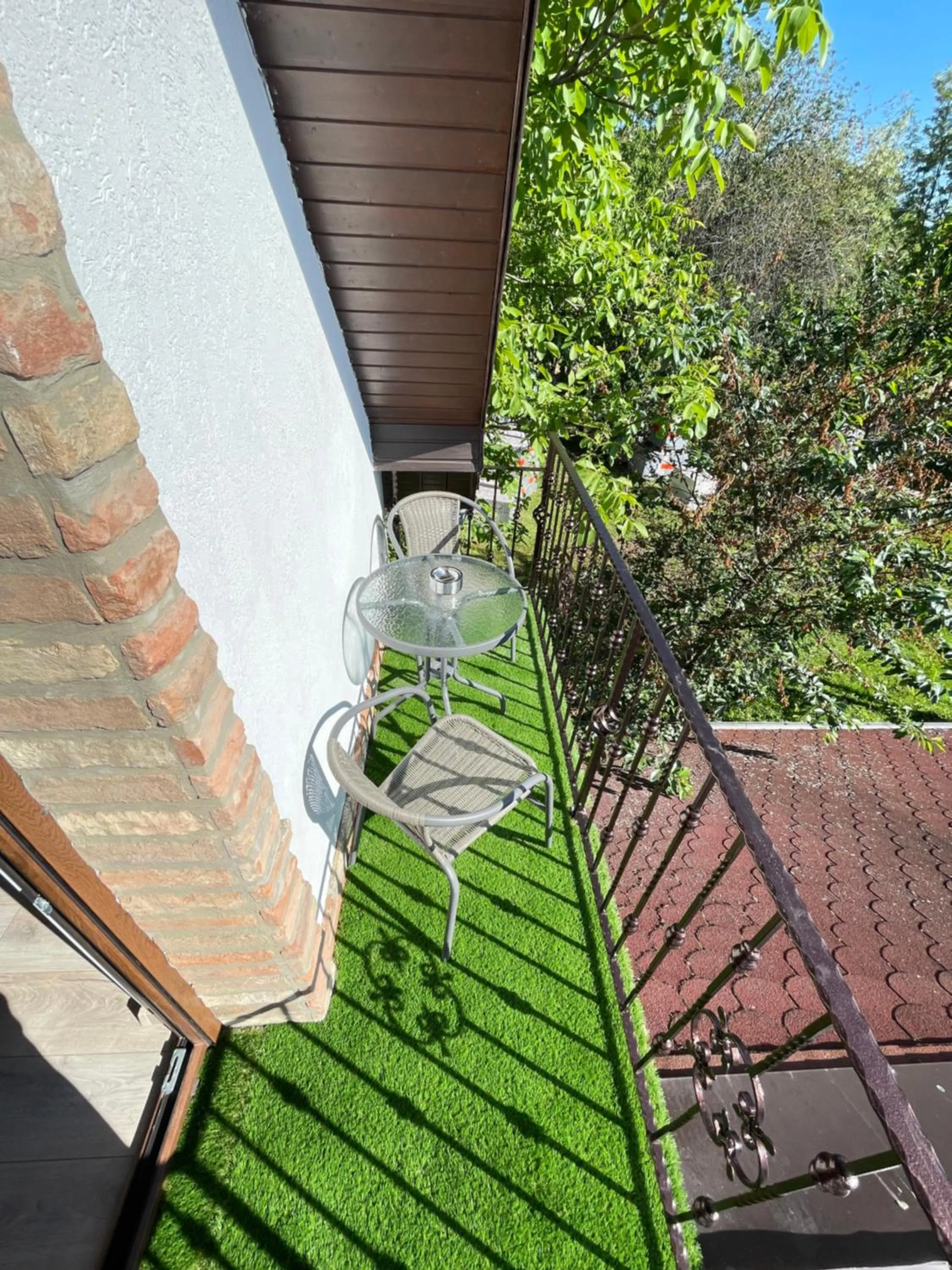 Balcony/Terrace in Kukorica Csárda Apartman