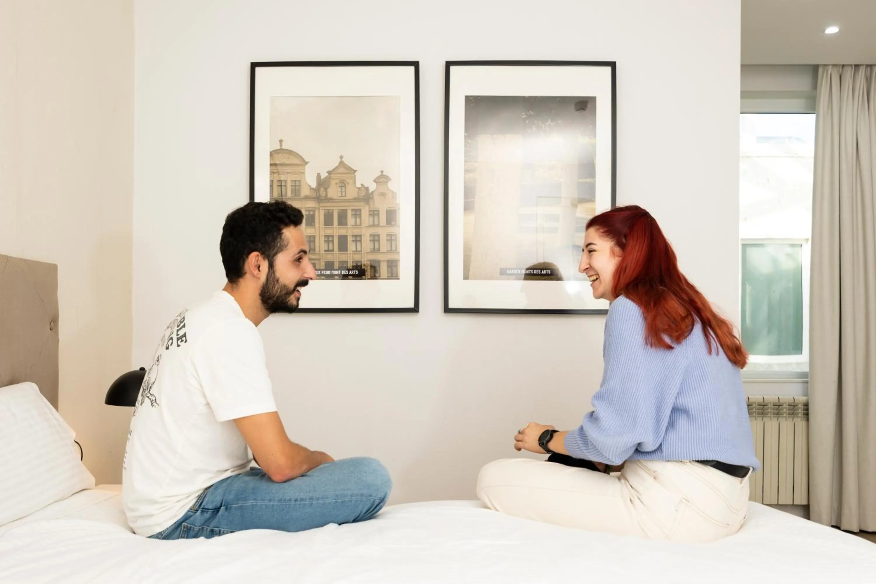 Bedroom, Bed in LATROUPE Grand Place