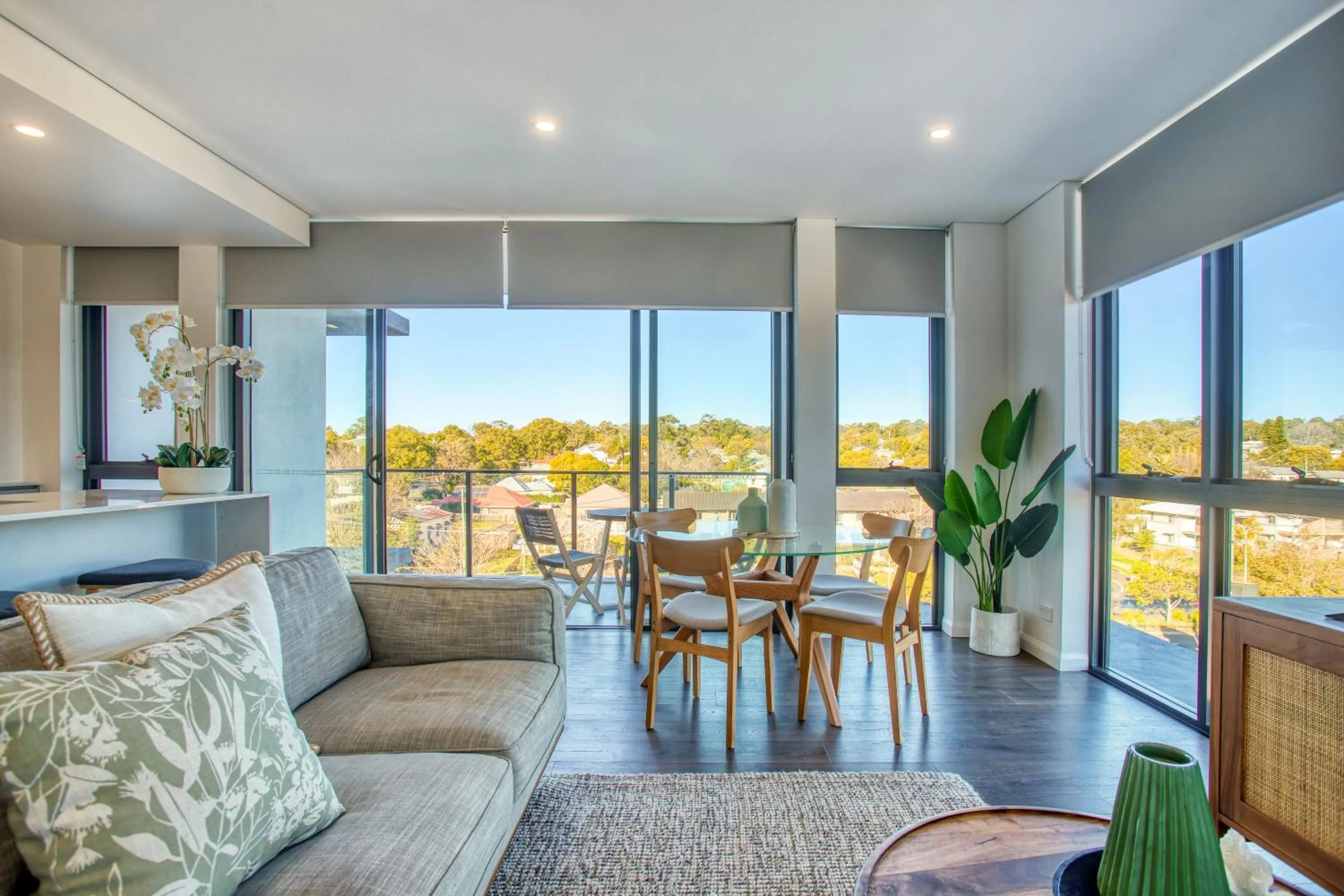 Living room in Inspire Boutique Apartments