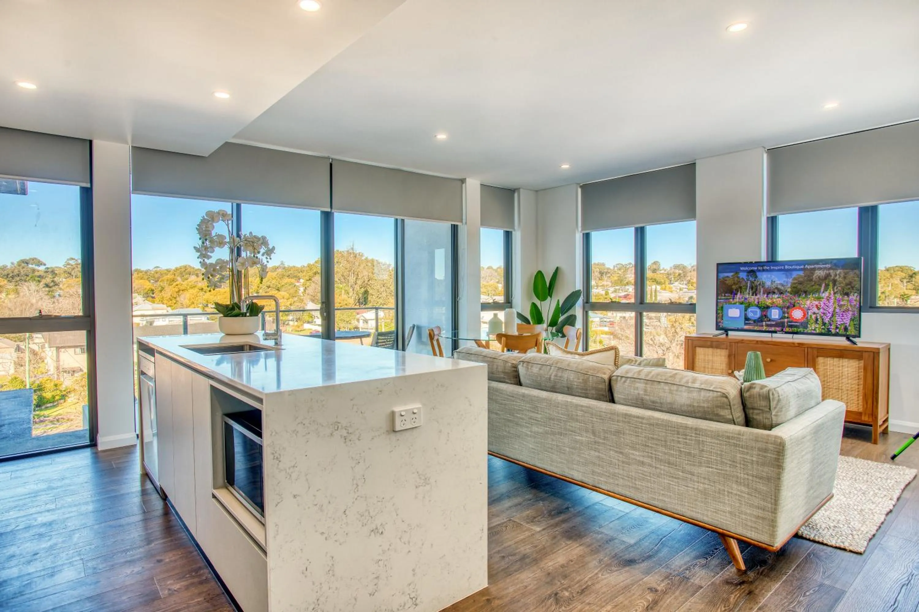 Kitchen or kitchenette in Inspire Boutique Apartments