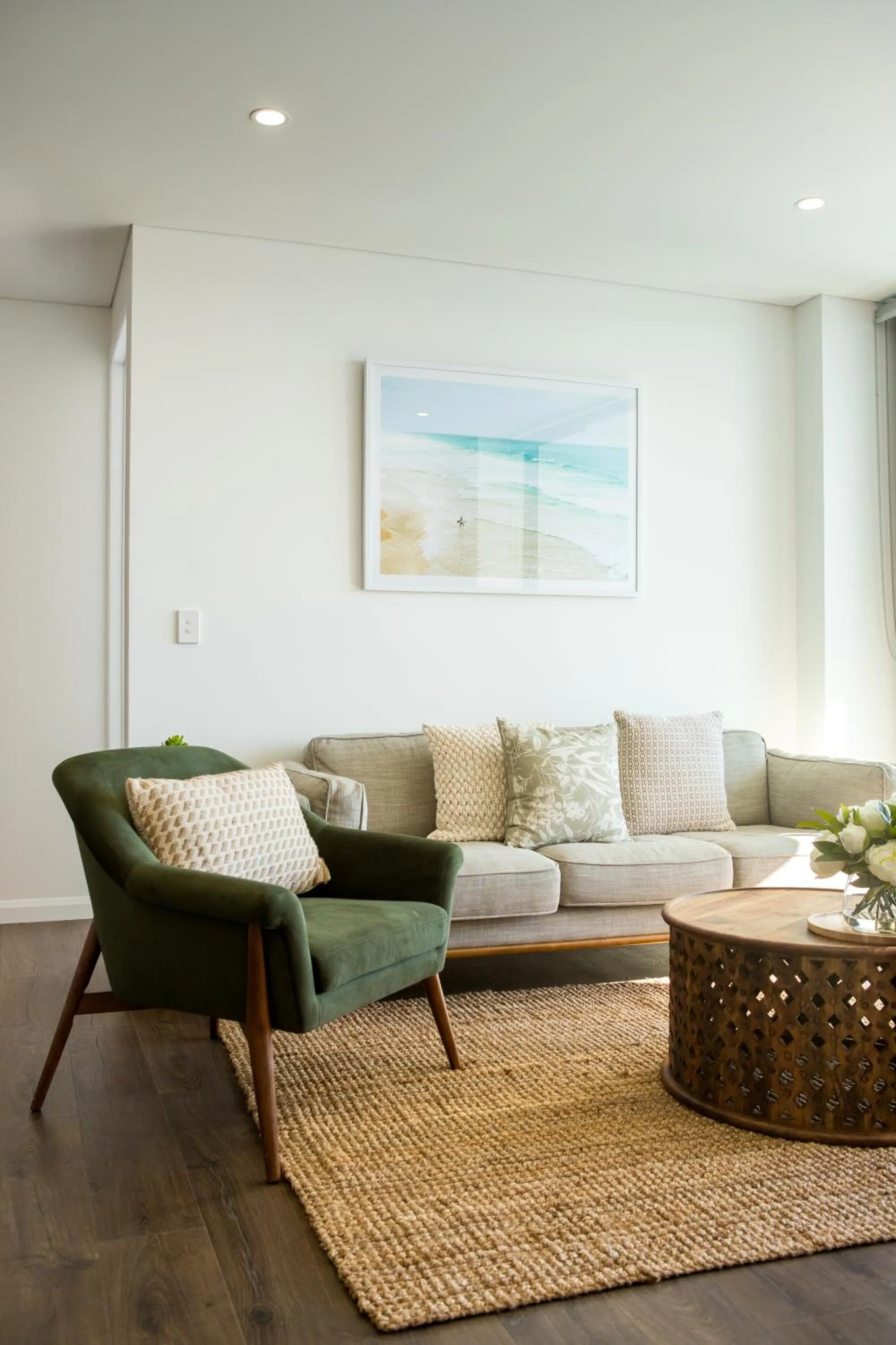 Living room in Inspire Boutique Apartments