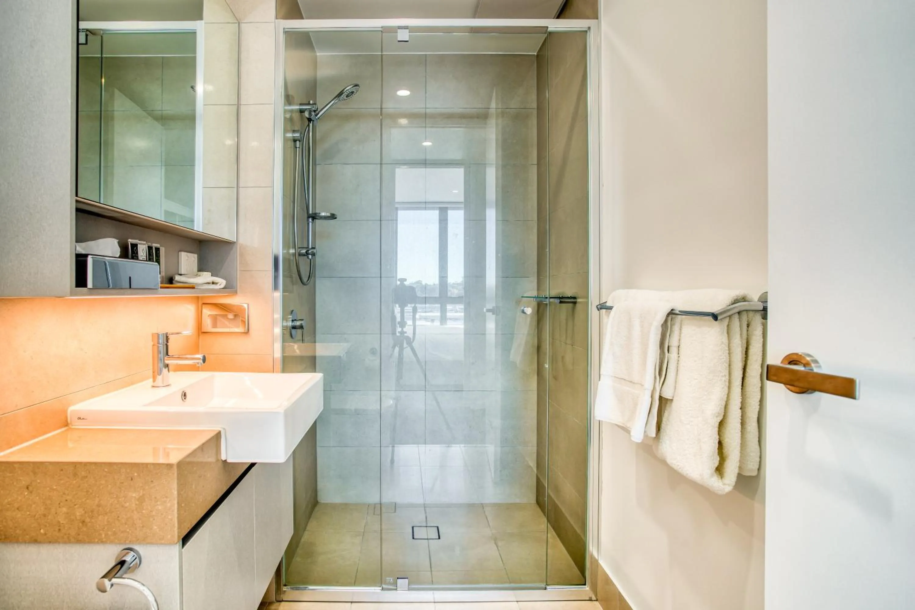 Bathroom in Inspire Boutique Apartments