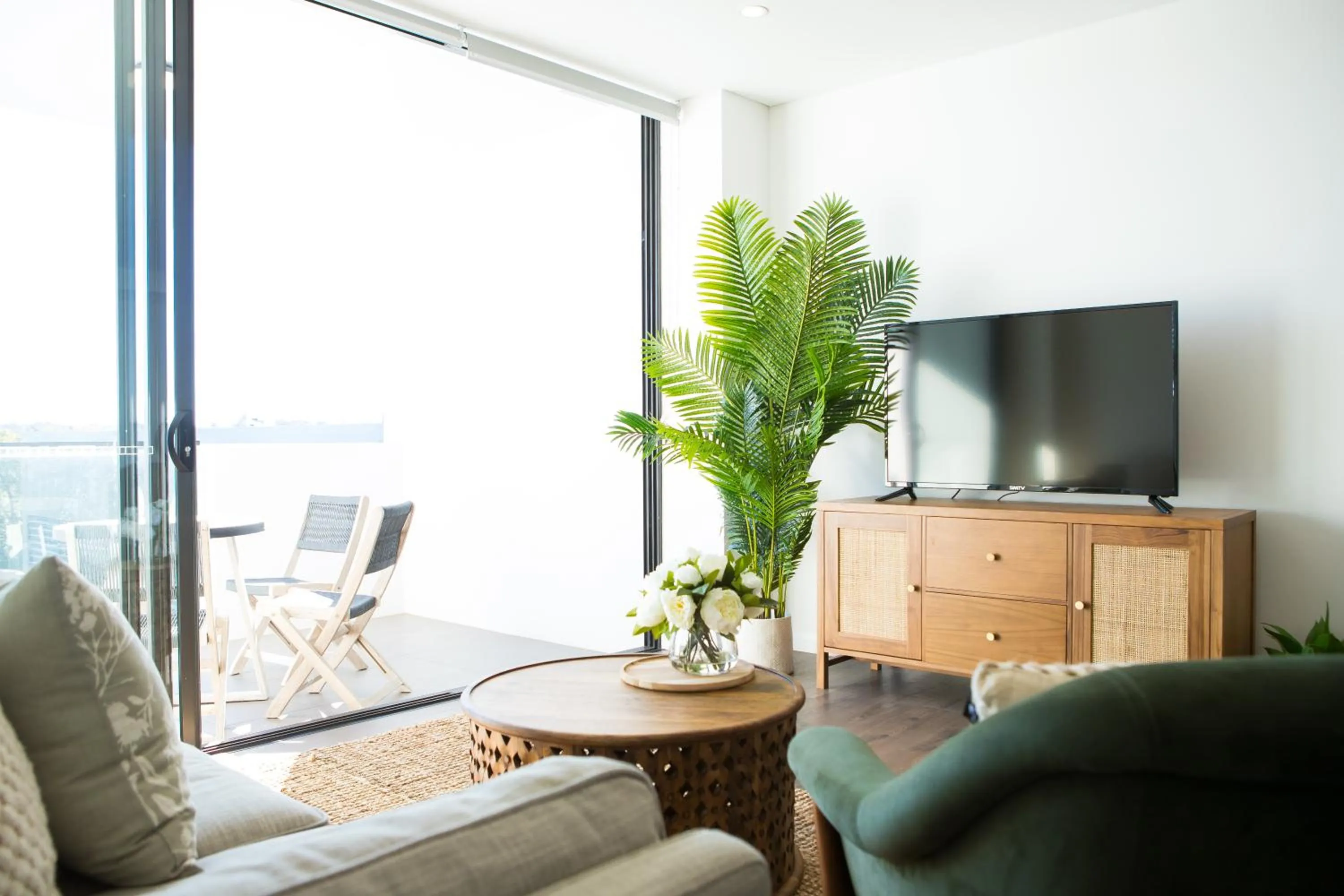 Living room in Inspire Boutique Apartments
