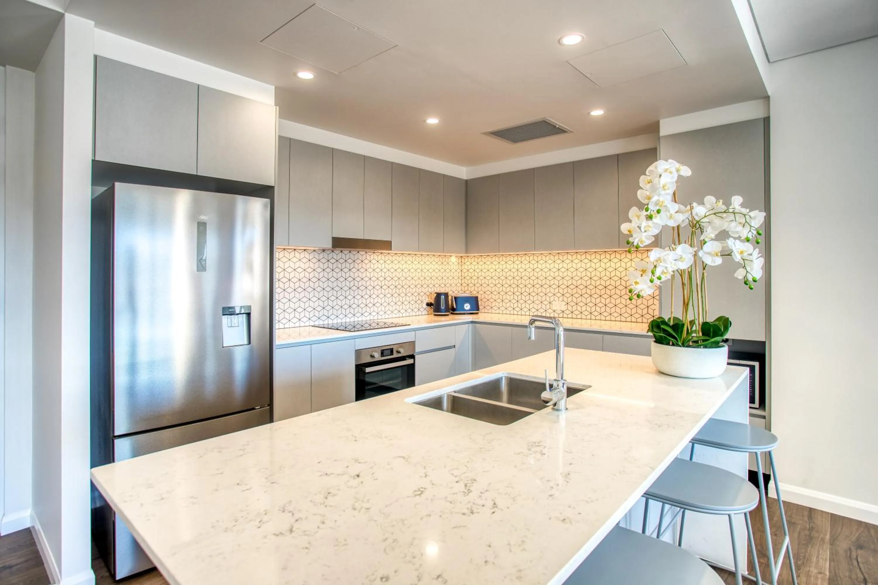 Kitchen or kitchenette in Inspire Boutique Apartments