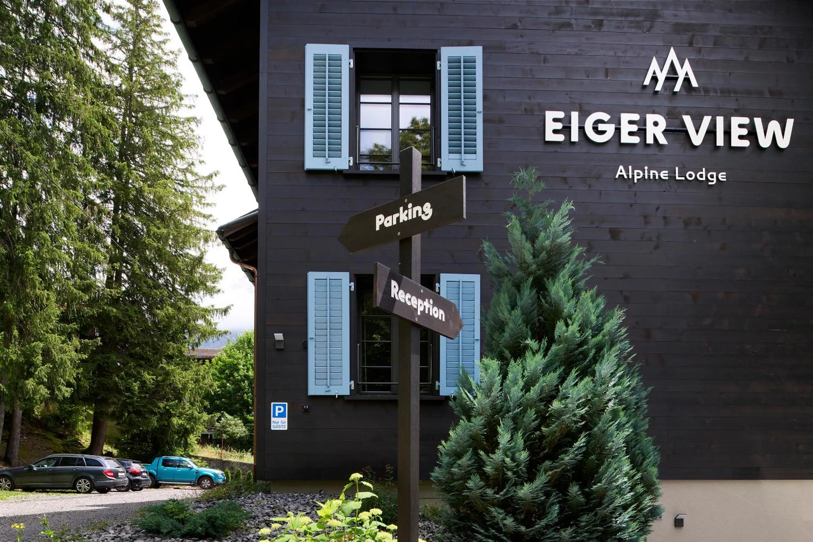Property building in Eiger View Alpine Lodge