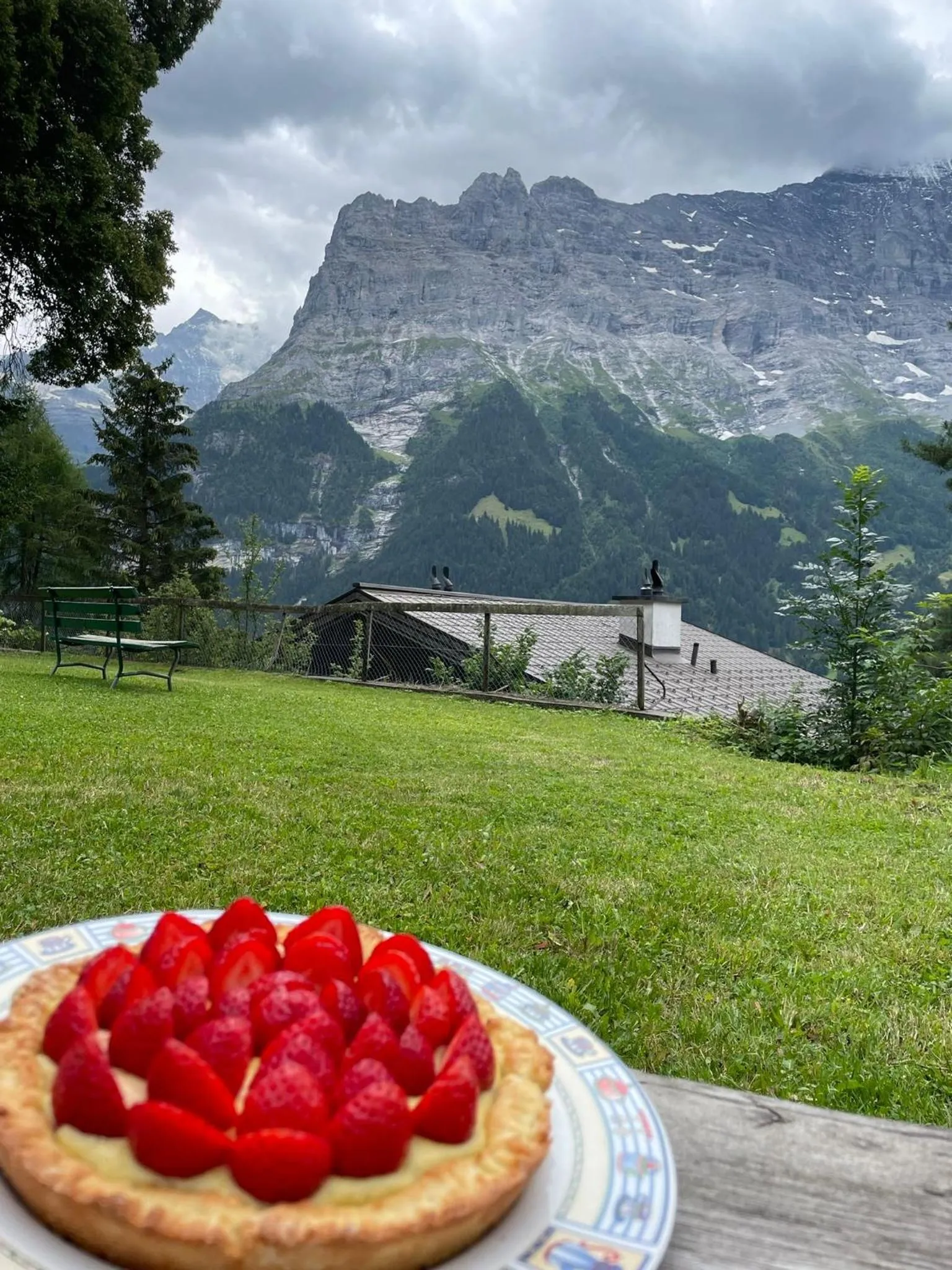 Food in Eiger View Alpine Lodge