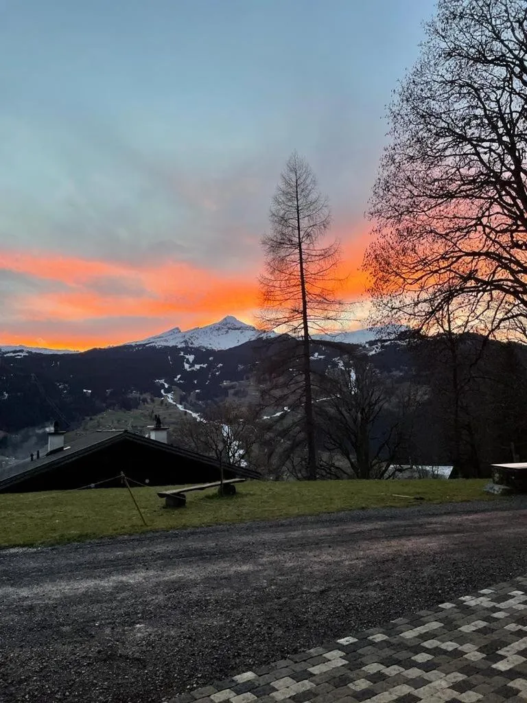 Sunrise in Eiger View Alpine Lodge