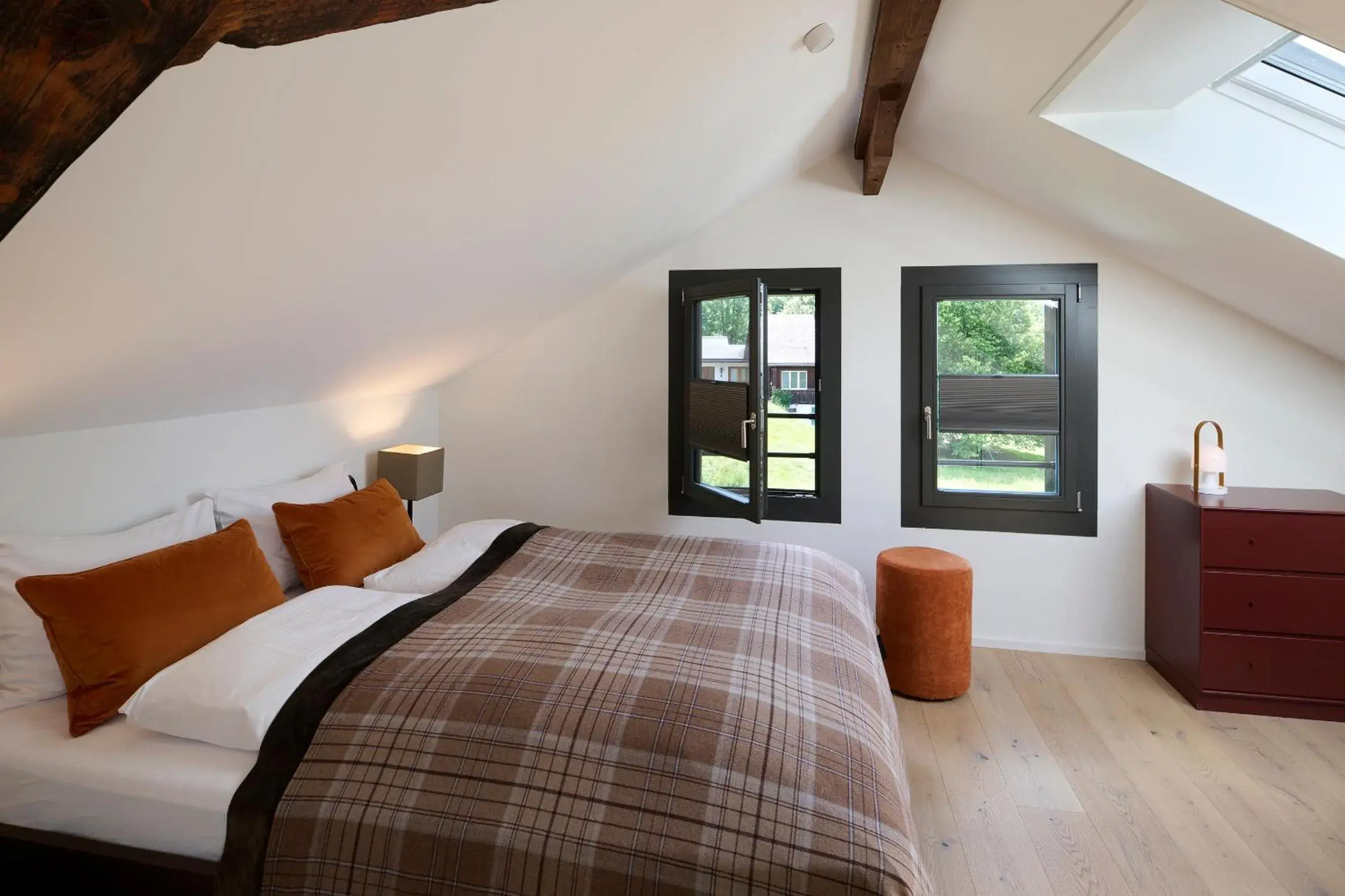 Studio with small bathtub in Eiger View Alpine Lodge Studio with small bathtub in Eiger View Alpine Lodge