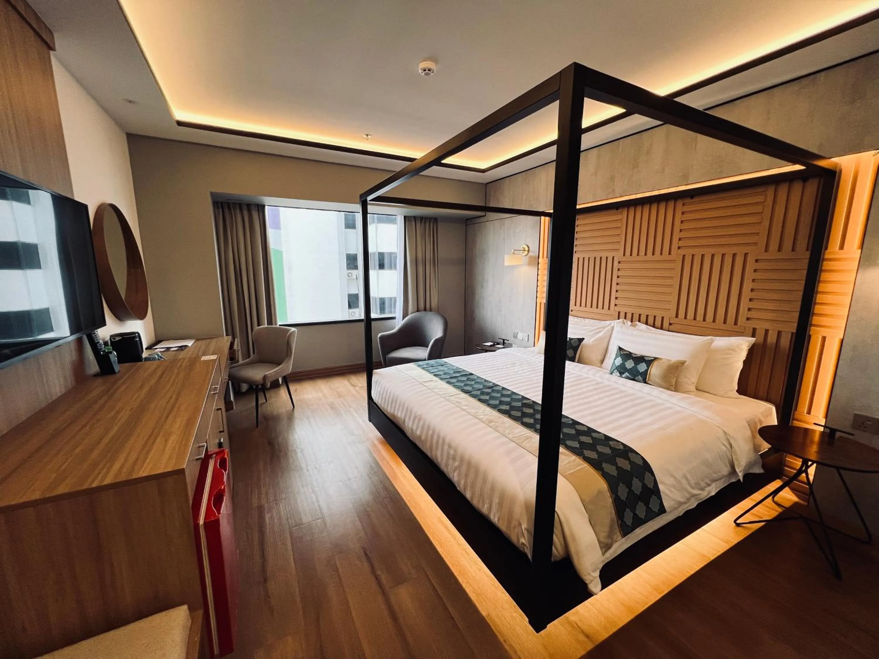 Bed in IDEAS Kuala Lumpur