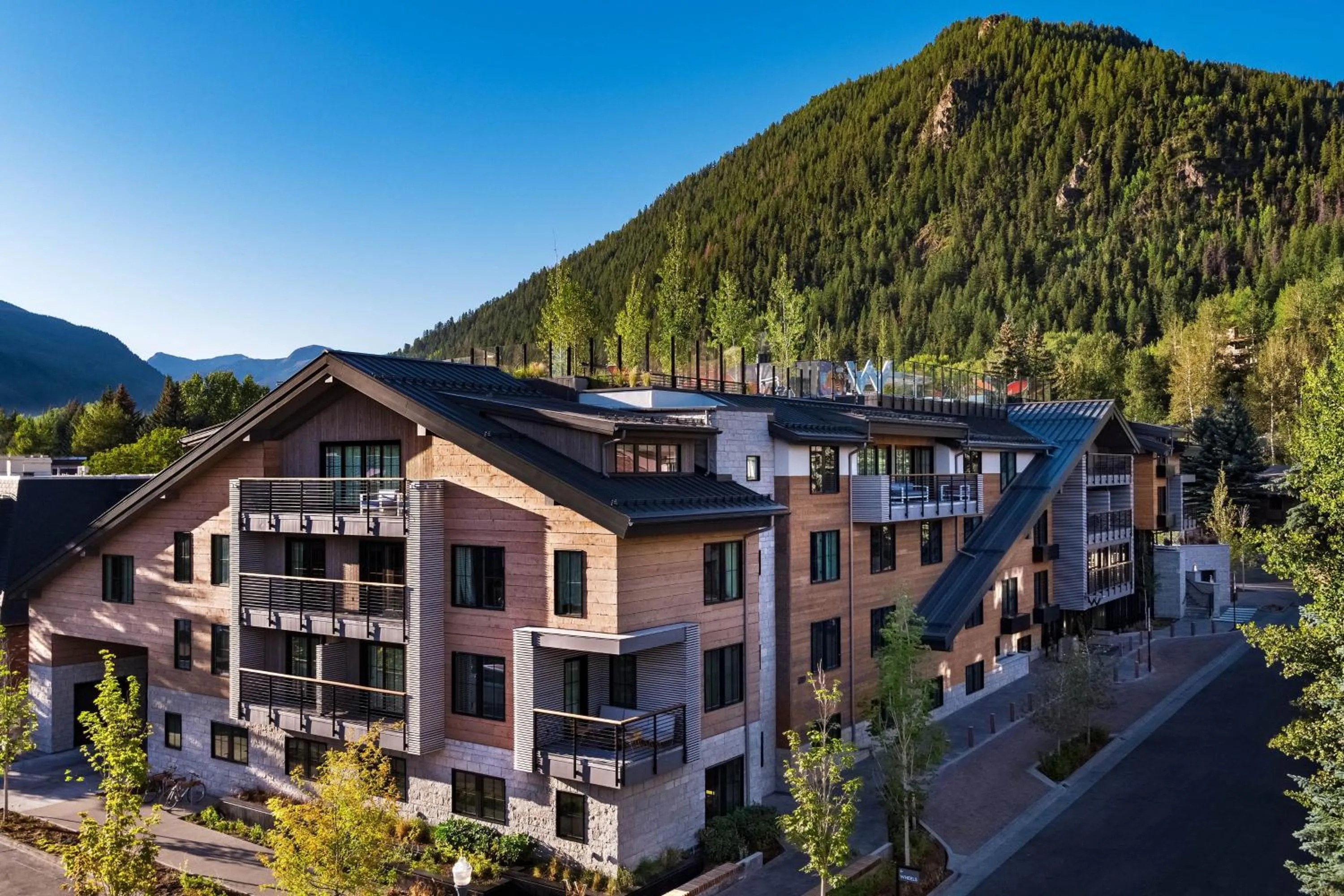 Property building in The Sky Residences at W Aspen