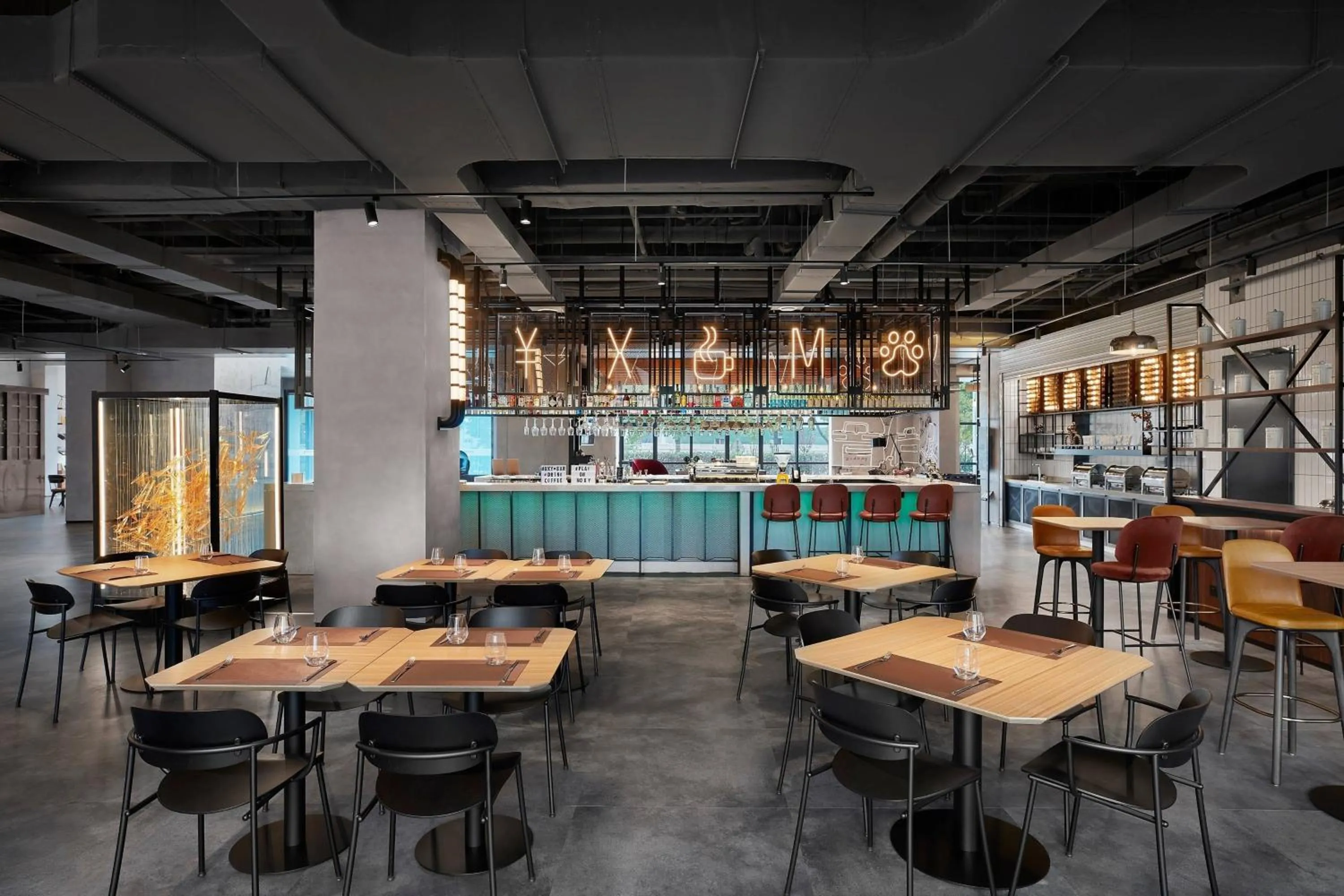 Restaurant/places to eat in Moxy Shanghai Hongqiao NECC