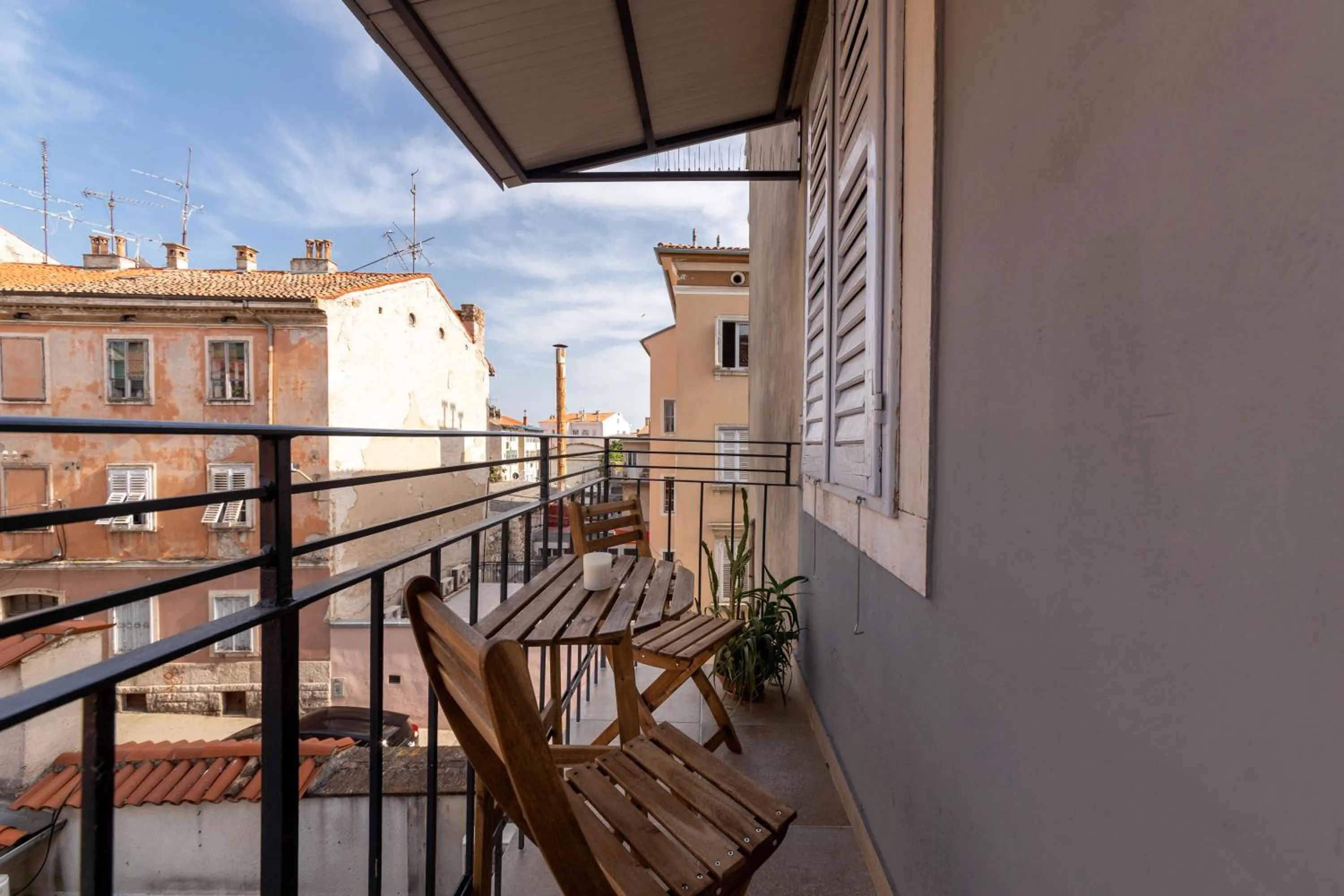 Balcony/Terrace in Polesana Rooms