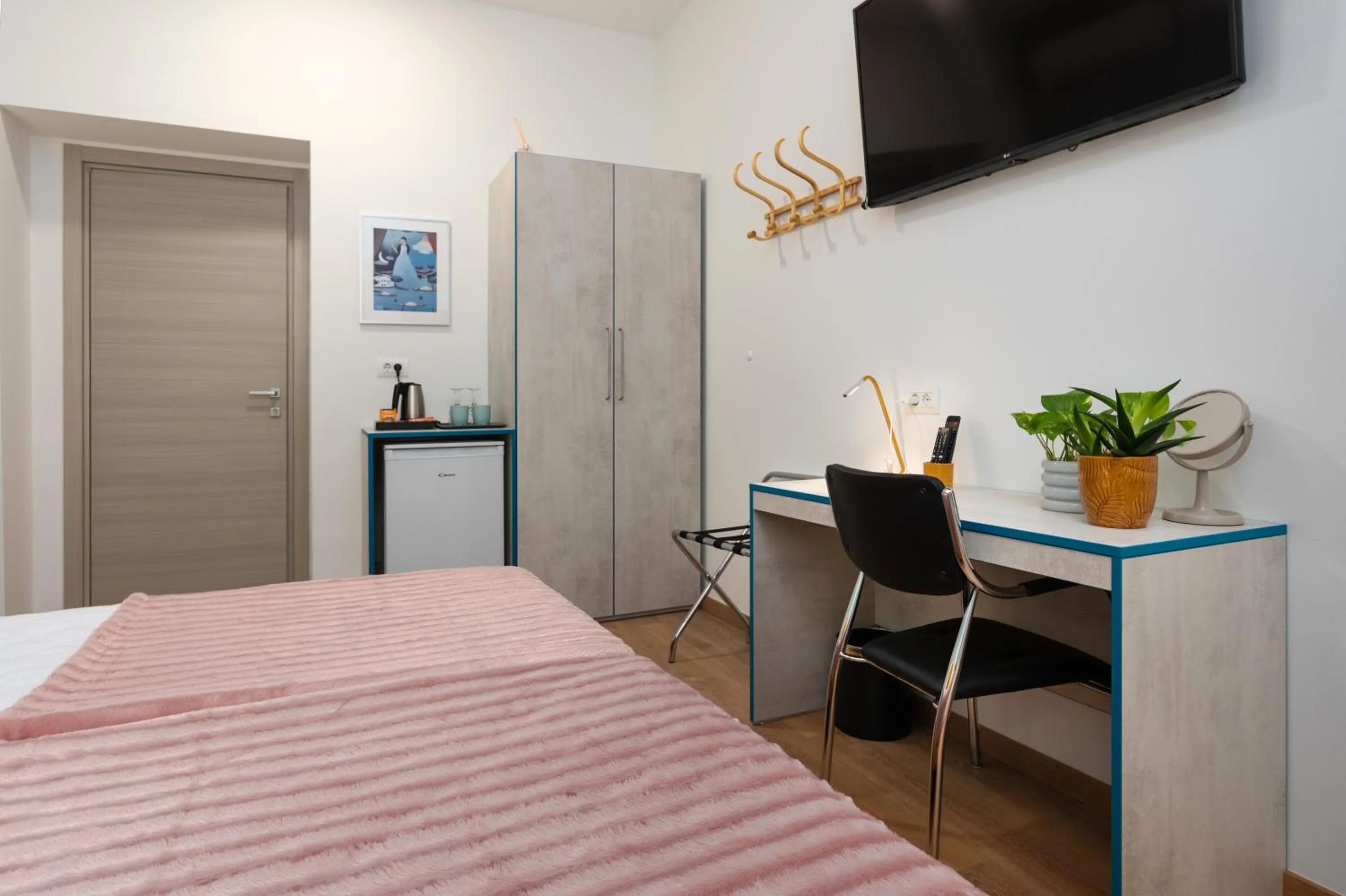 Bed in Polesana Rooms