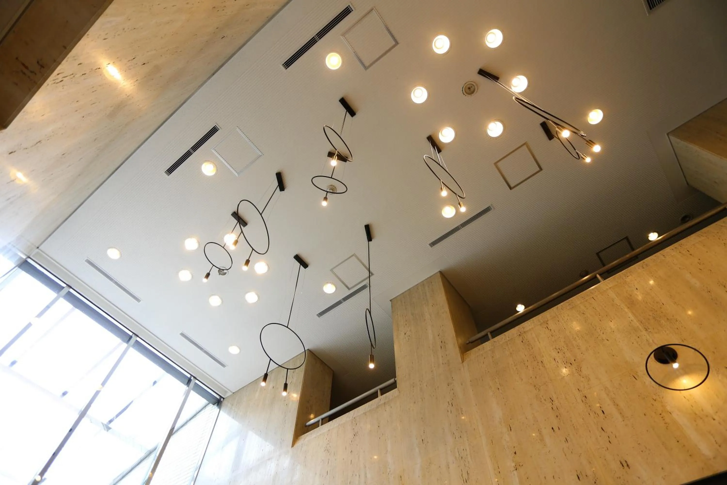 Lobby or reception in HOTEL MYSTAYS Okayama