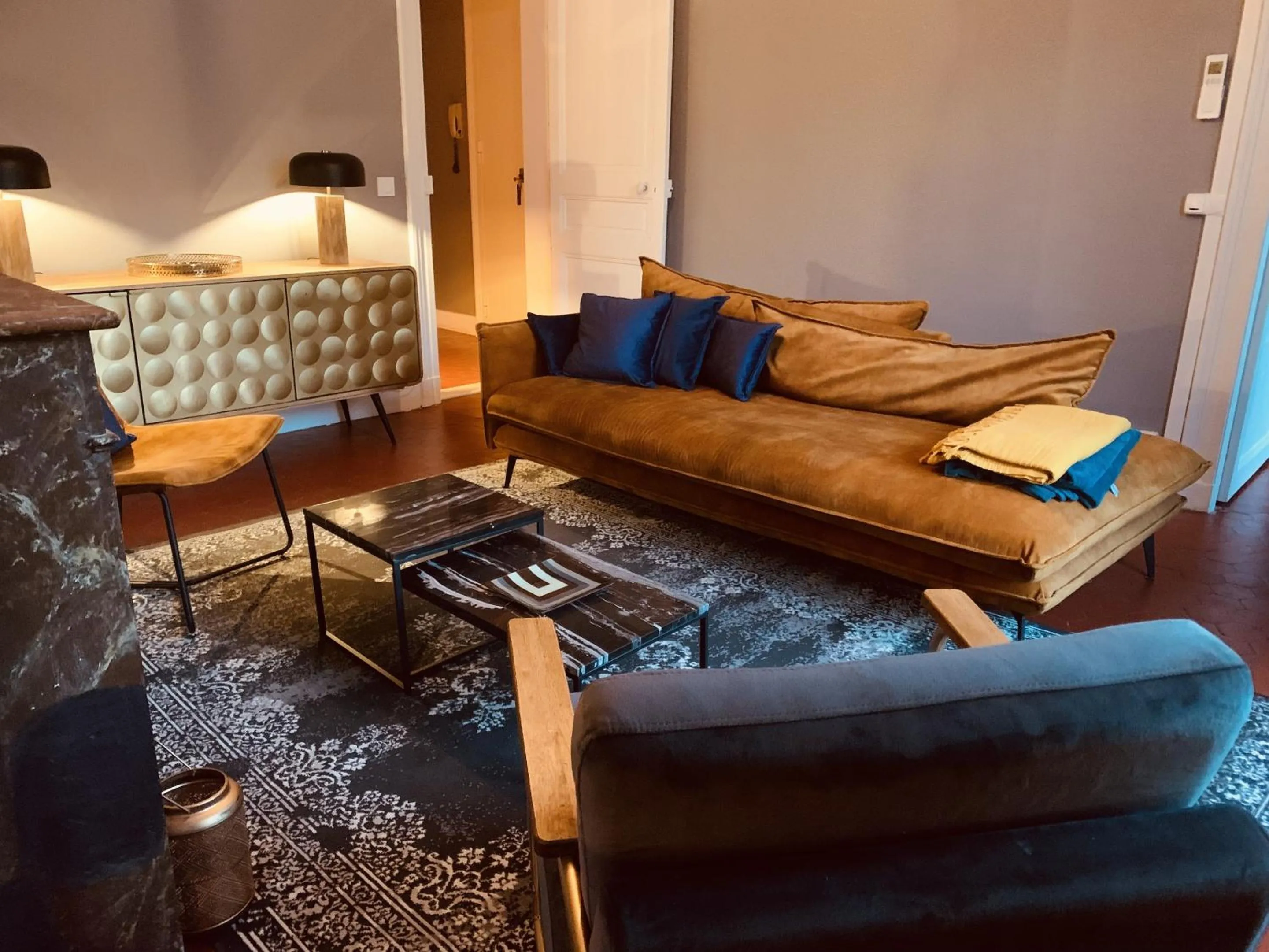 Living room in Casa Roma Montpellier Bed&Breakfast chambres d hôte