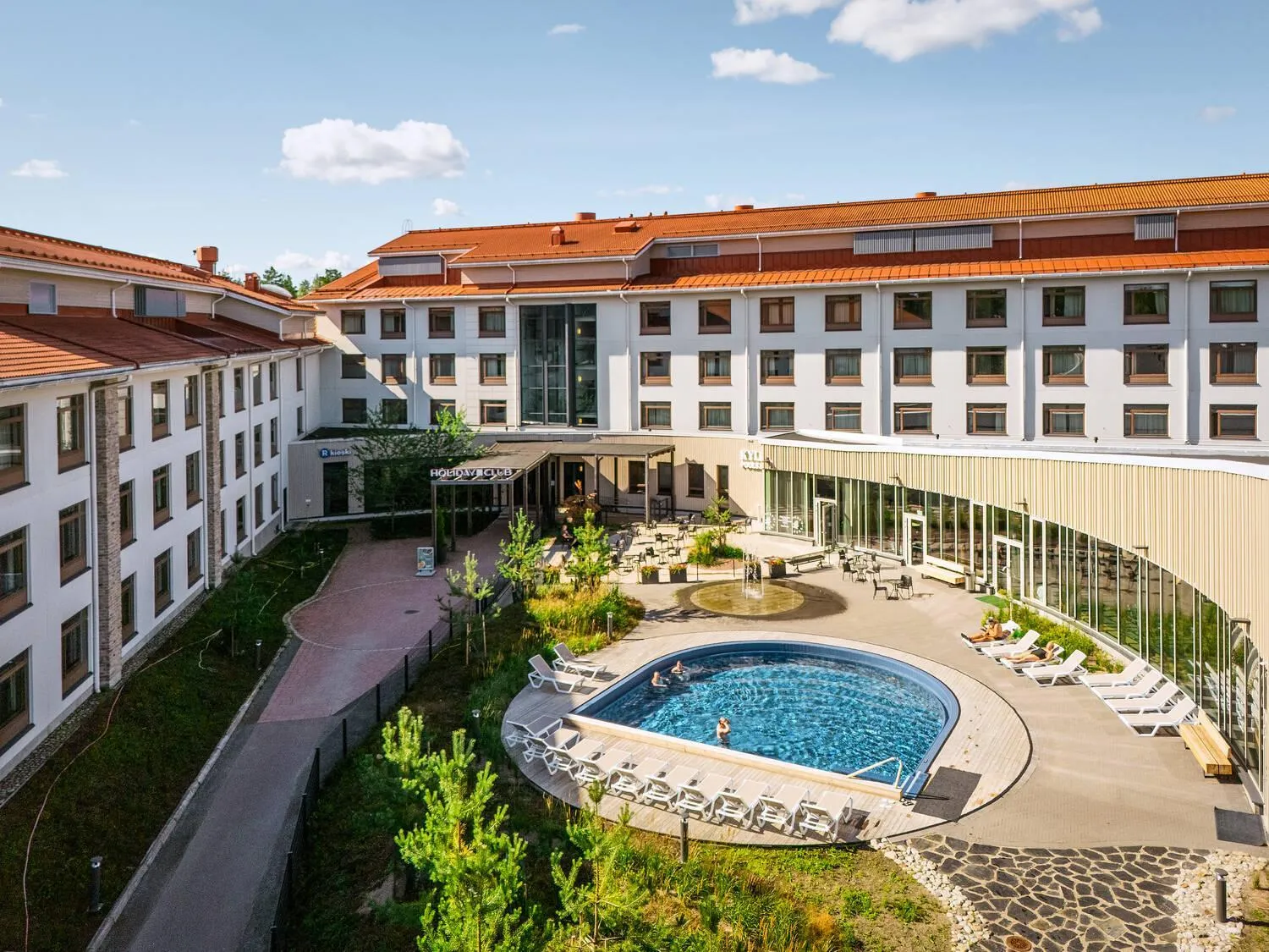 Property building in Holiday Club Vierumäki