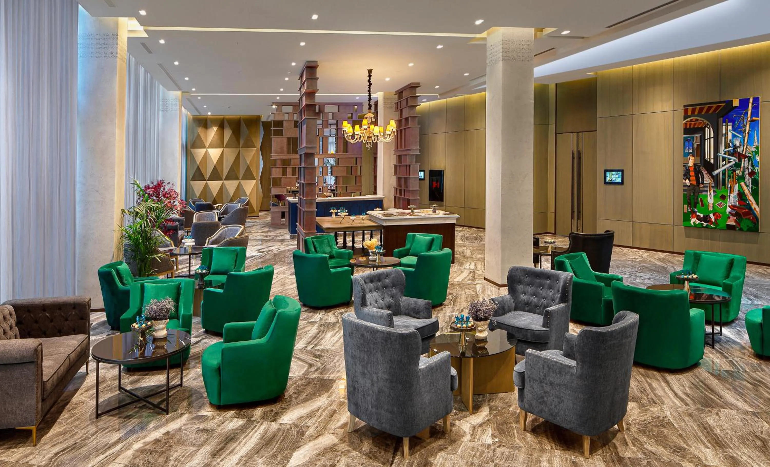 Lounge or bar in Wanda Vista Istanbul