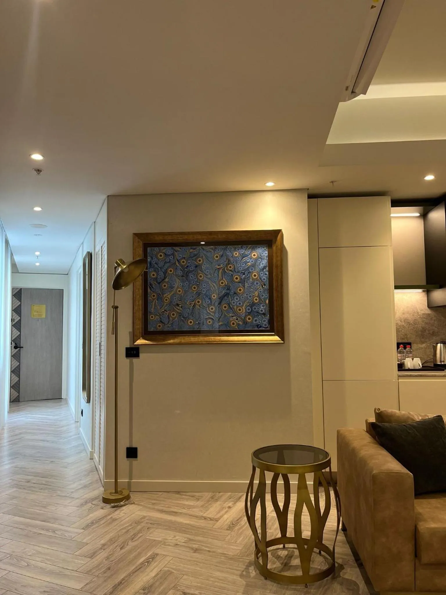 Seating area in Wanda Vista Istanbul