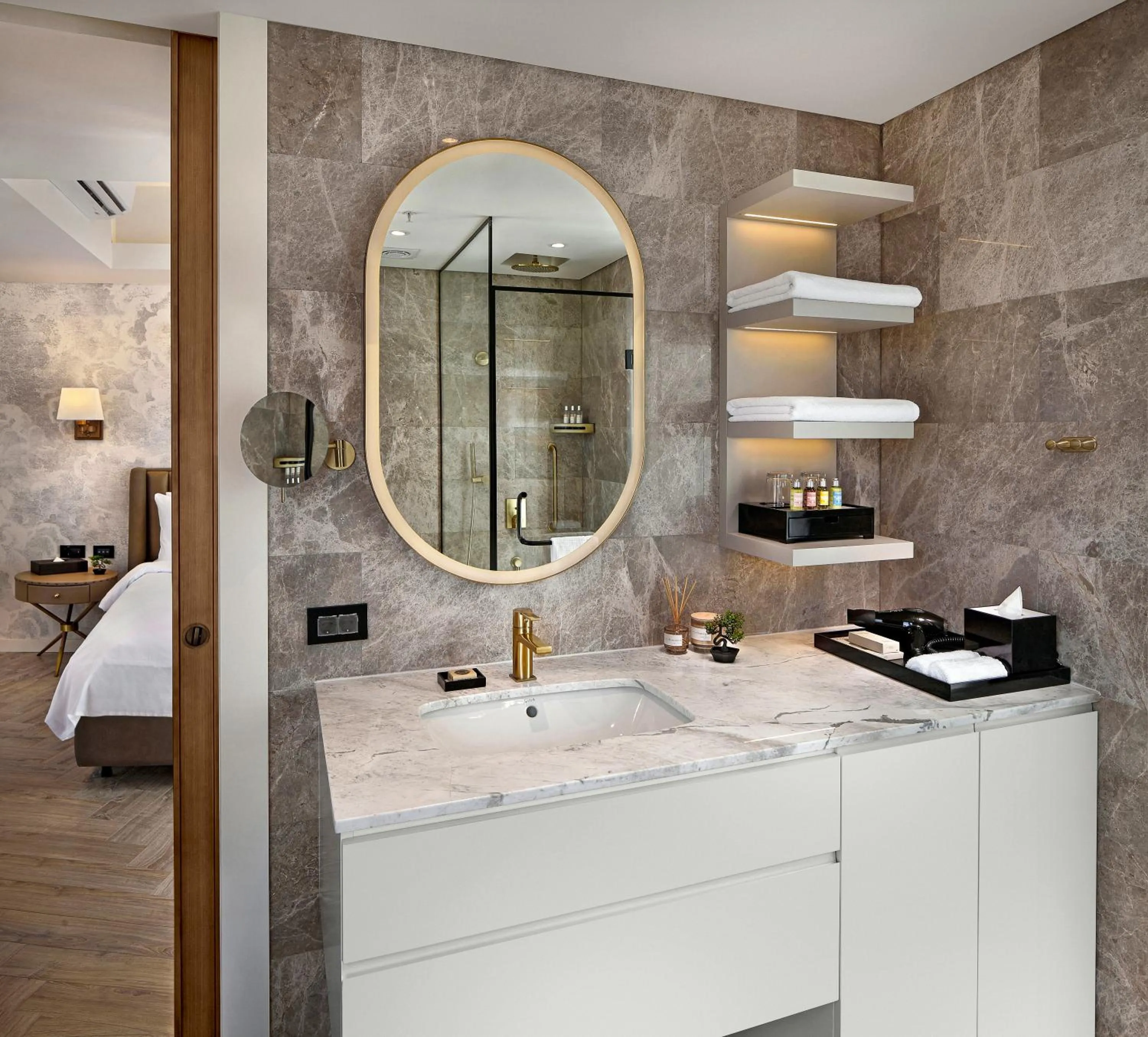 Bathroom in Wanda Vista Istanbul