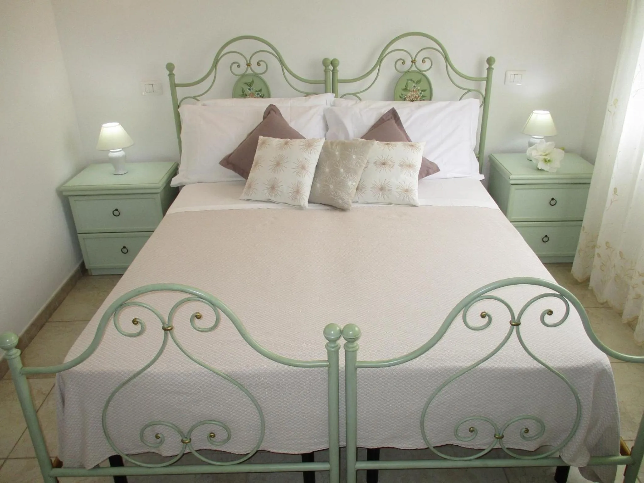 Bed in Villa Margherita Suite & charme