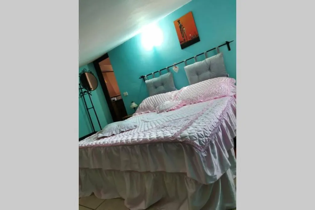 Bed in Alloggio turistico Id 14737 La mansarda Free Parking, wi-fi