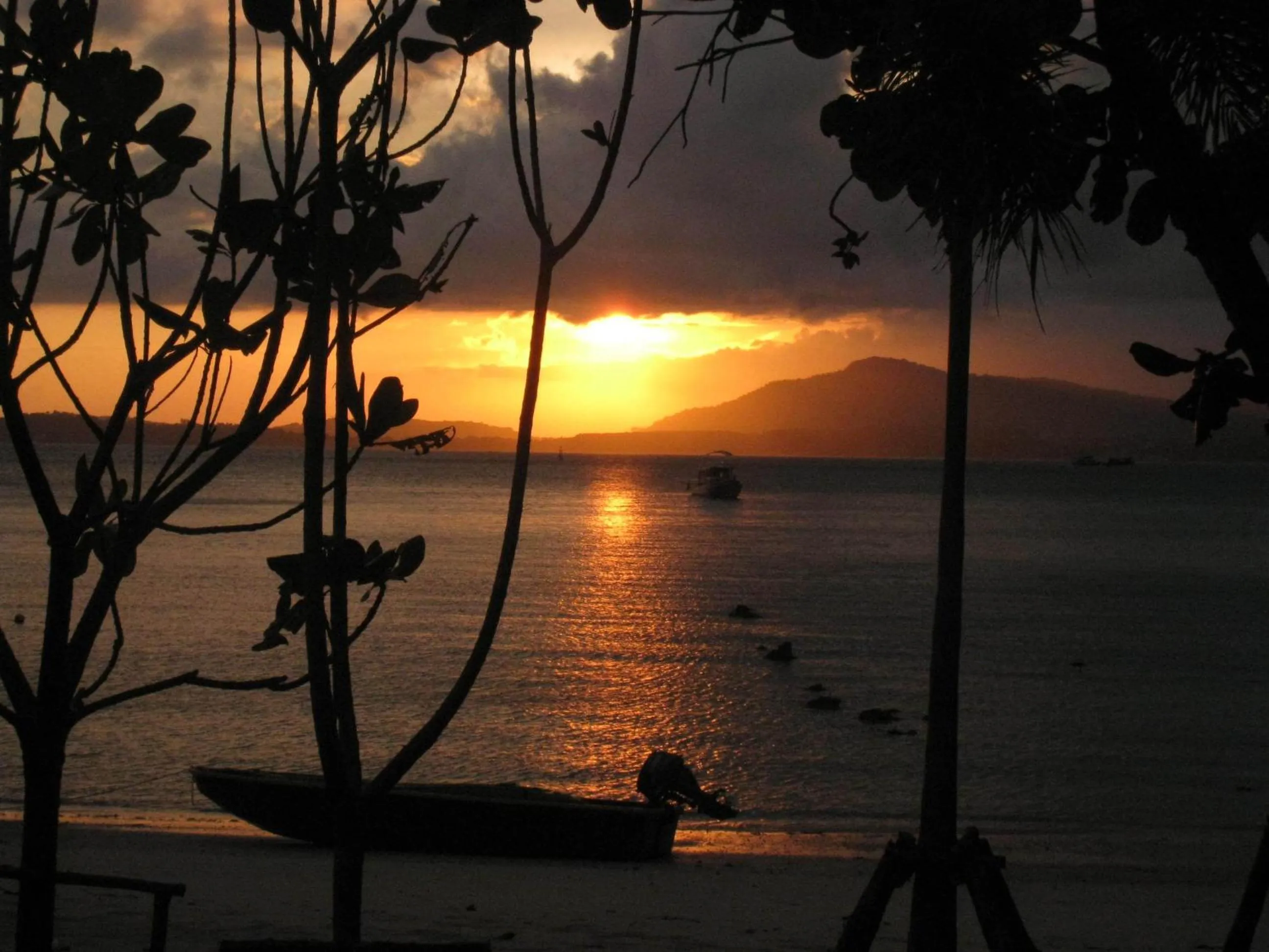 Sunset in Davina Beach Homes