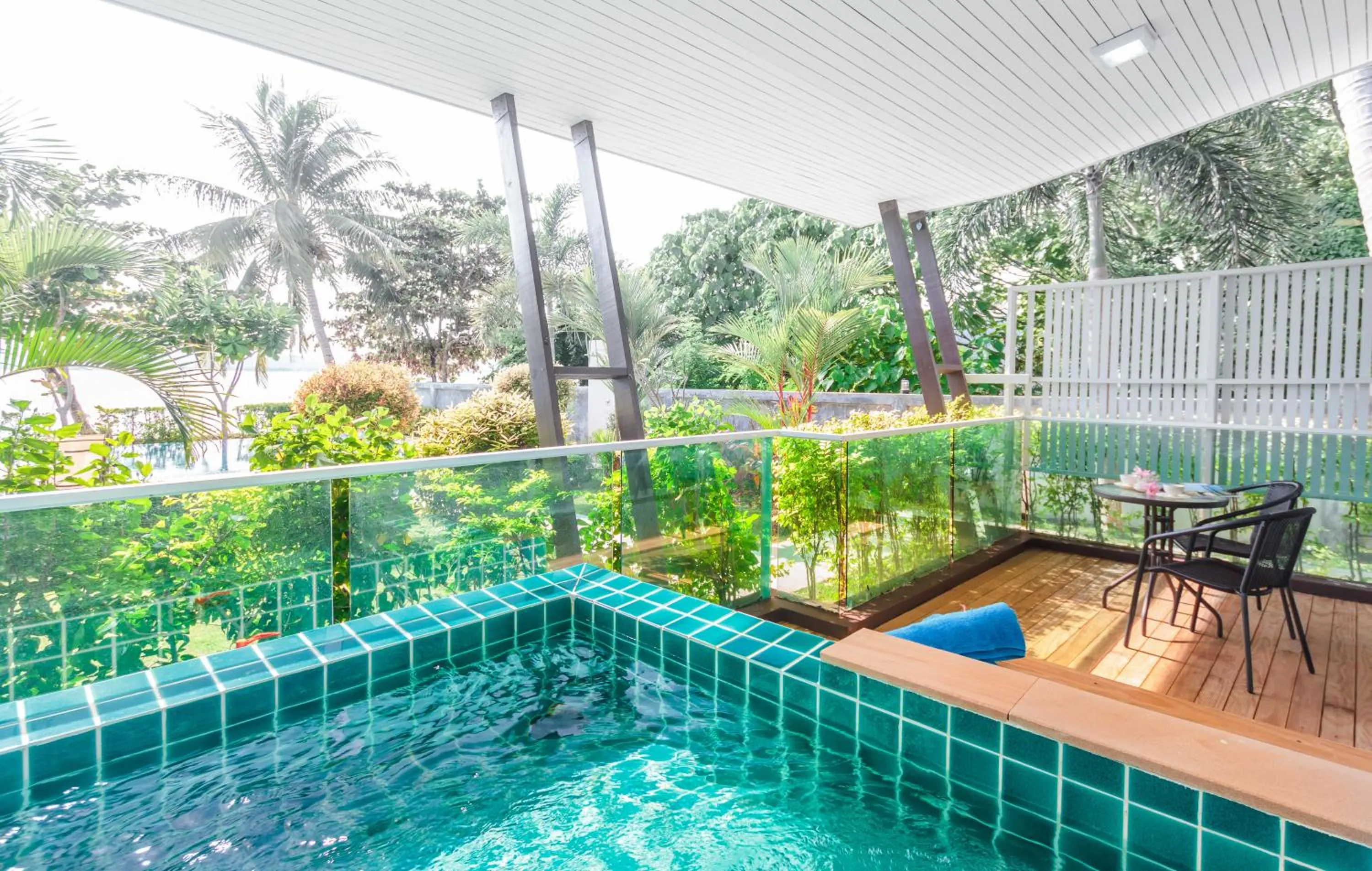 Patio in Davina Beach Homes