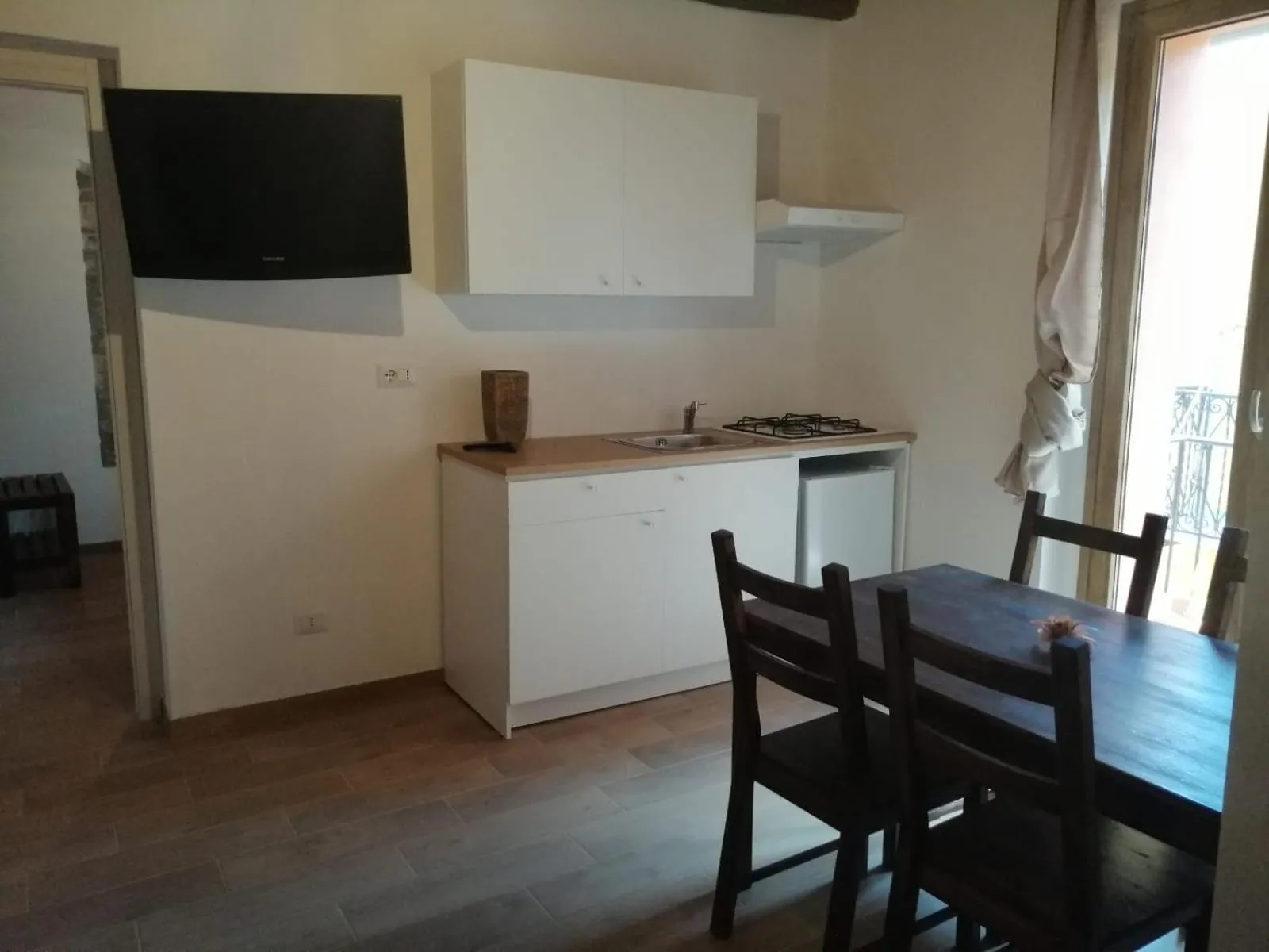 Kitchen or kitchenette in B&B ANDEMAR Rooms